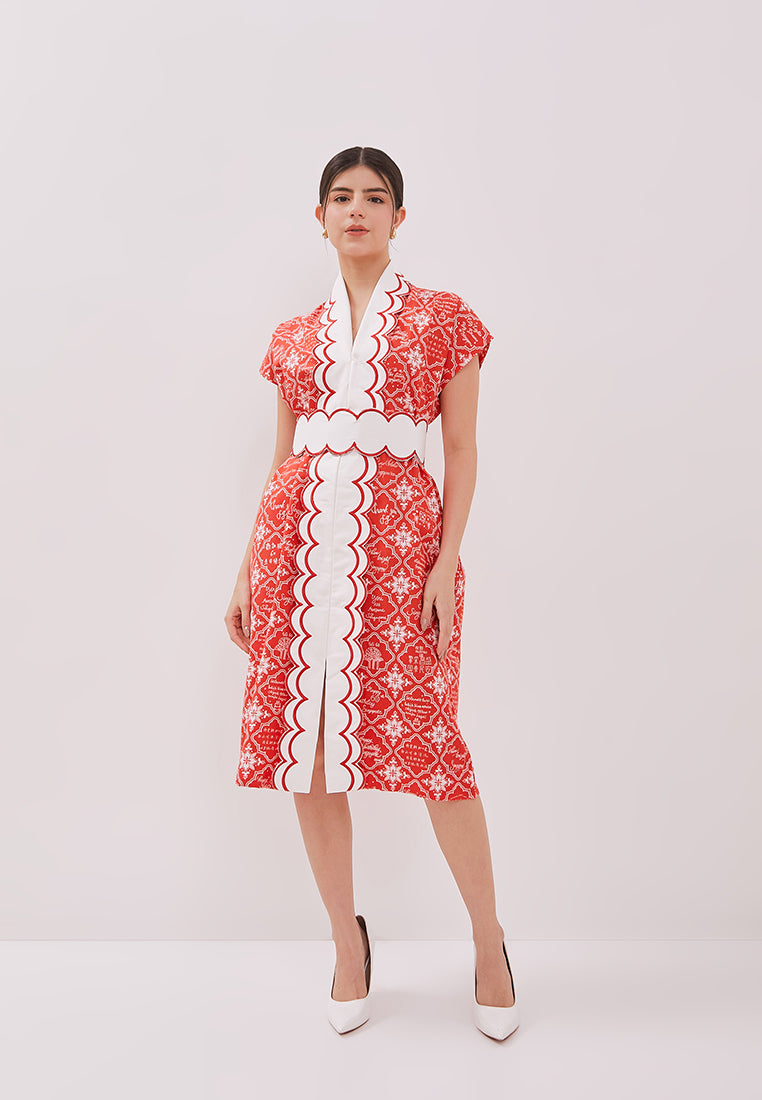 ANS.EIN | CALLIGRAPHY TILES Nyonya Dress