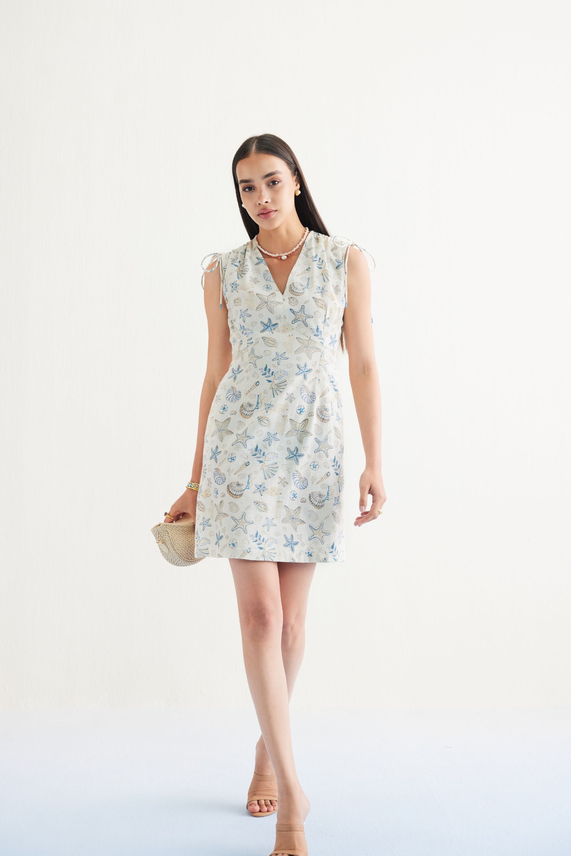 SUI | Starfish Handspun Handwoven Organic Cotton Dress