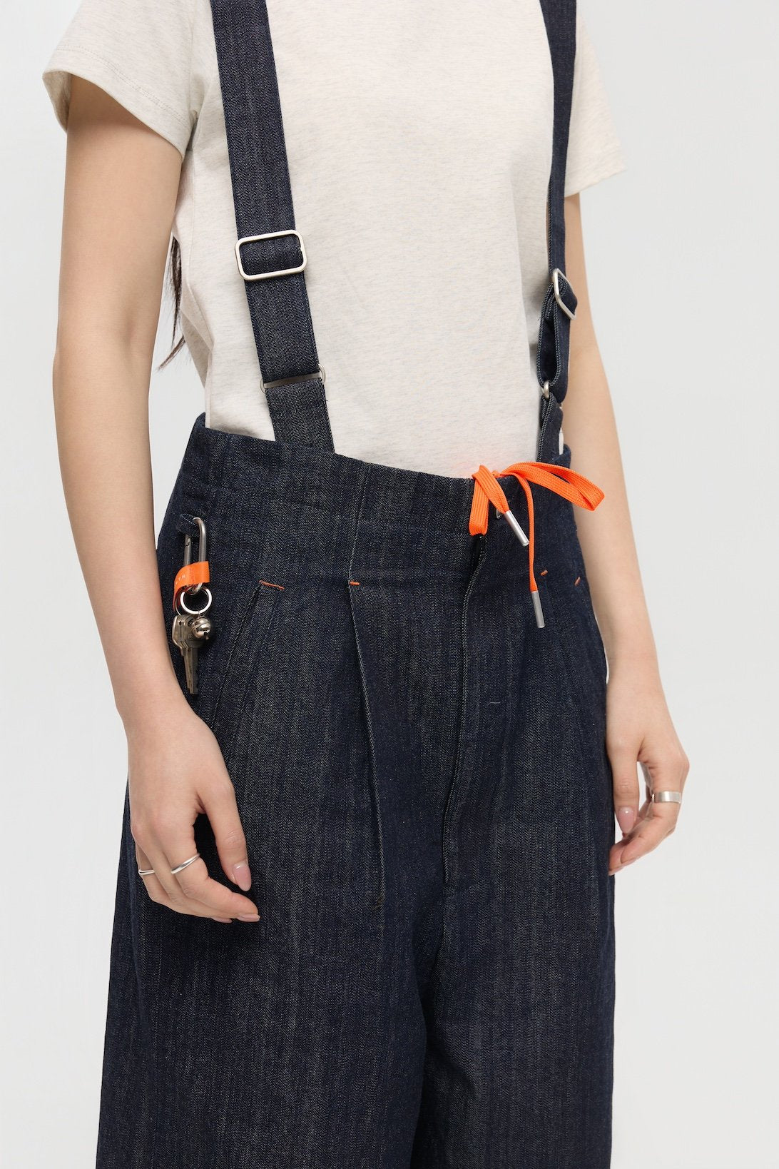 3EIGHTH | Barun Trousers in Slub Denim by Kaihara Japan
