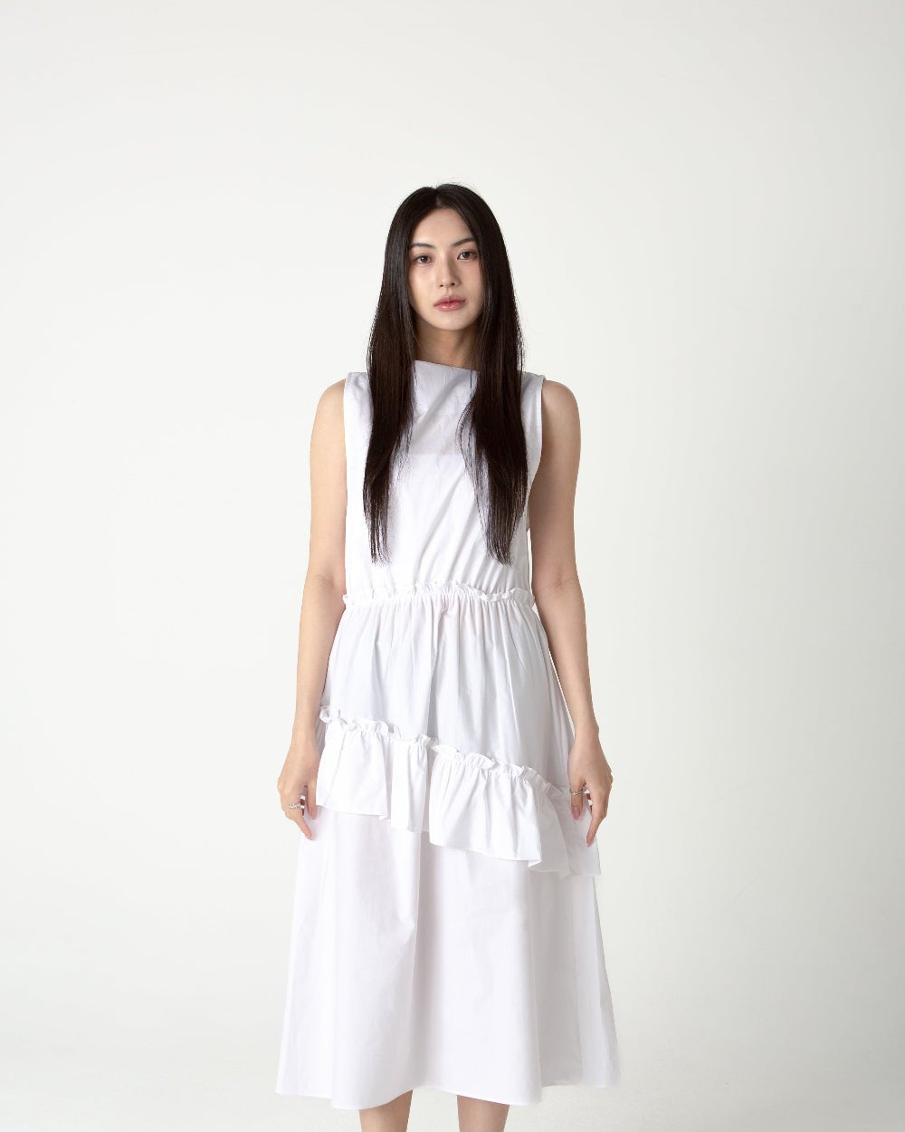 SAERO COLLECTIVE | Gureum Dress | White