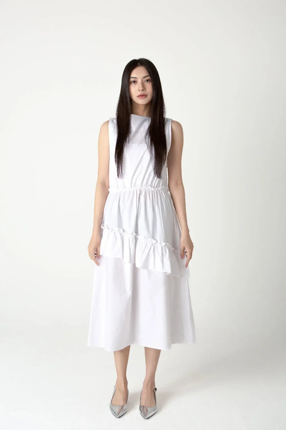 SAERO COLLECTIVE | Gureum Dress | White