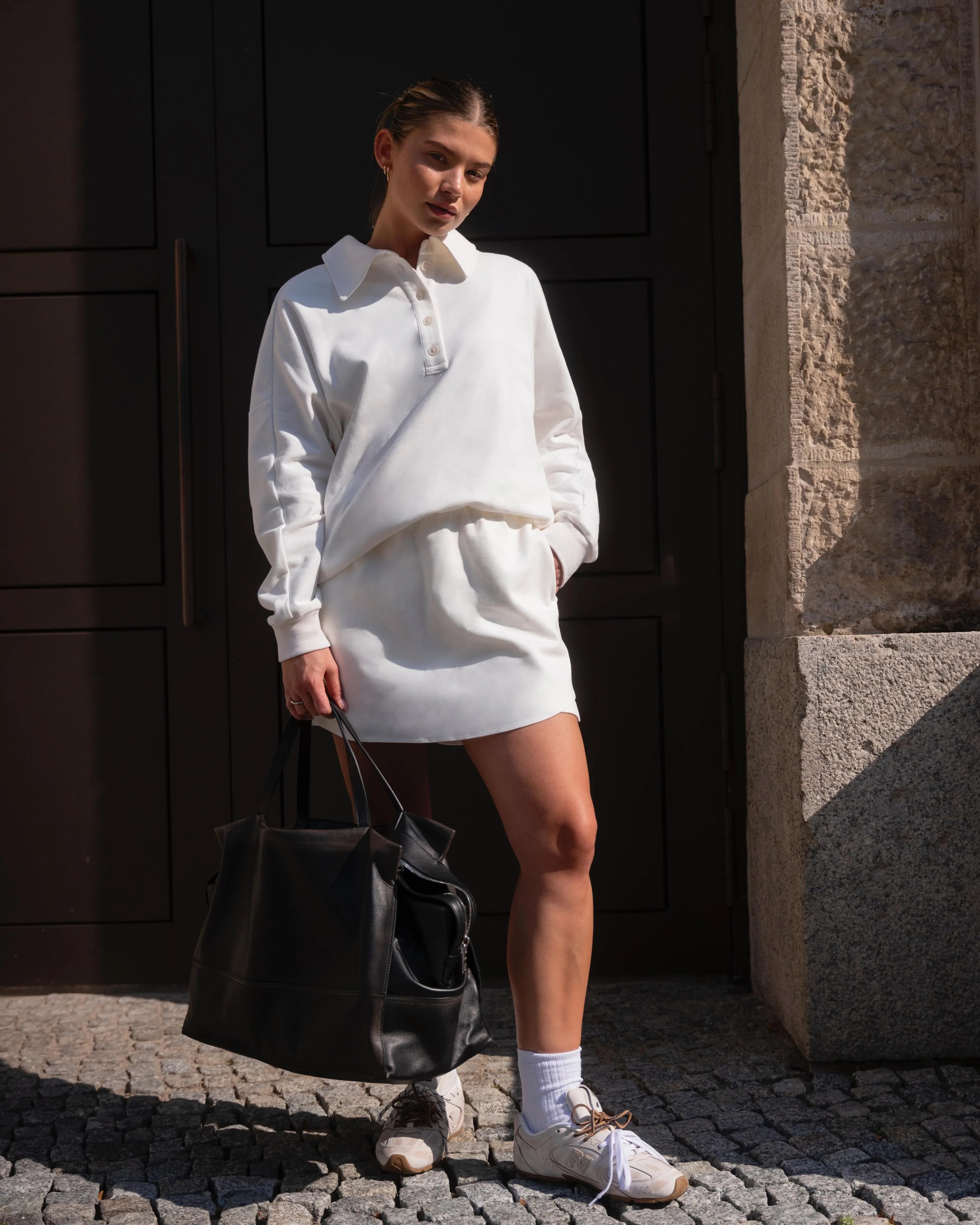 LAYERPLAN | Cloud Lounge Oversized Polo Sweatshirt
