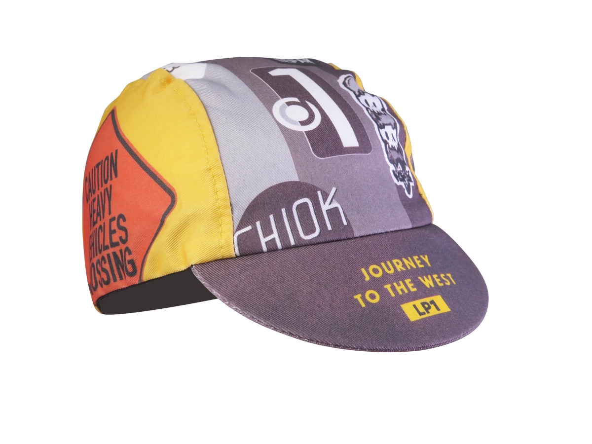 A DESIGN BY TAKACHYA | Cycling Cap - Mission to Tuas Grayscale