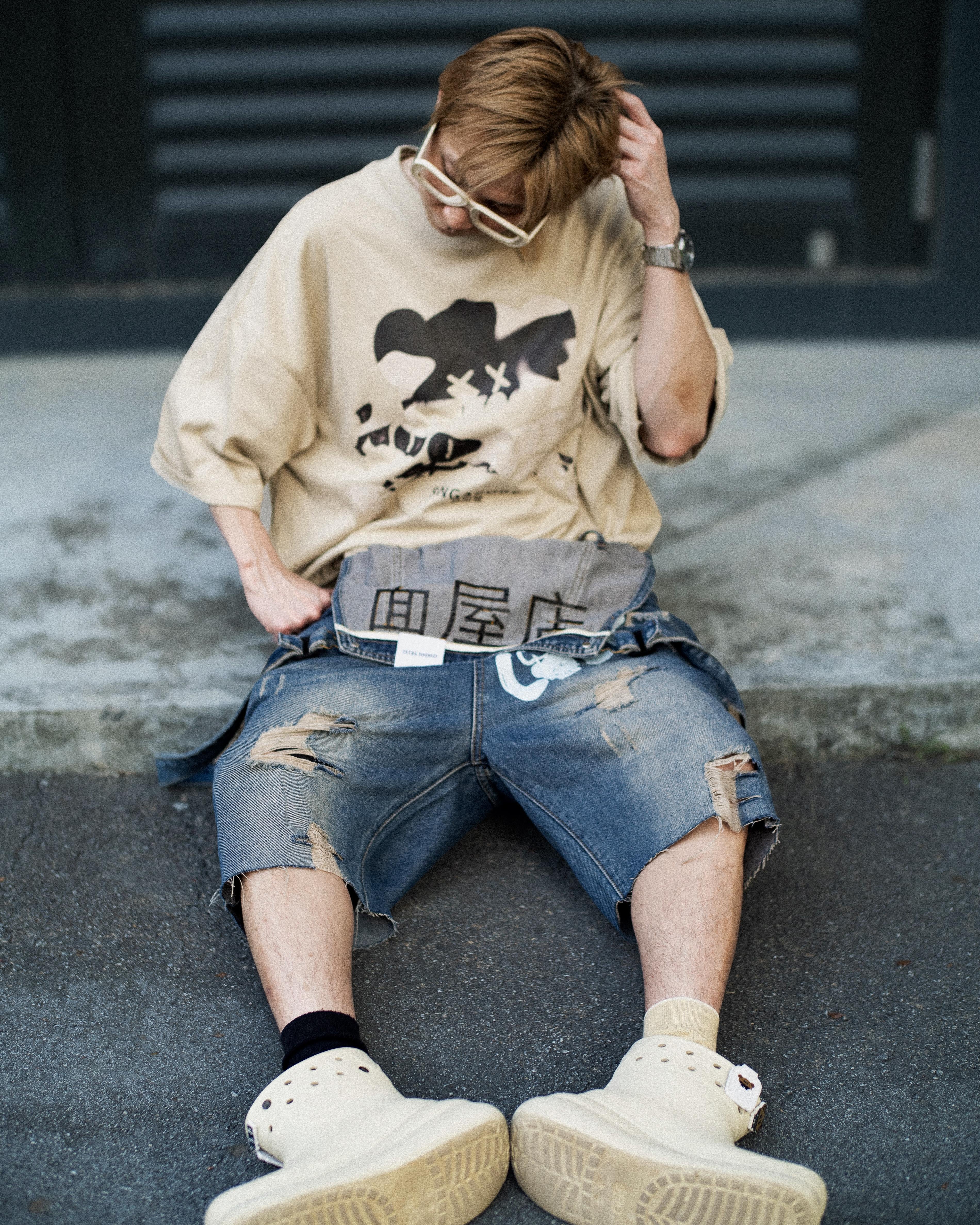 EXTRA NOODLES | Strawberry Peanut Butter Bowl Bear Tee