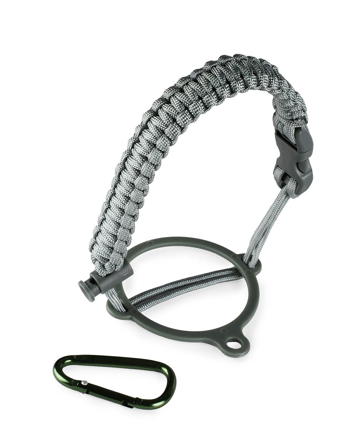 CROSSING | Paracord Bottle Carrier Strap W Carabiner