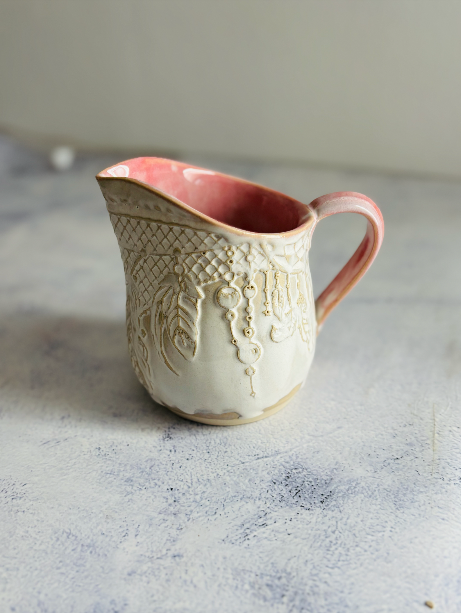 CERAMIC BY JAS | Handmade Ceramic Milk Pitcher-M