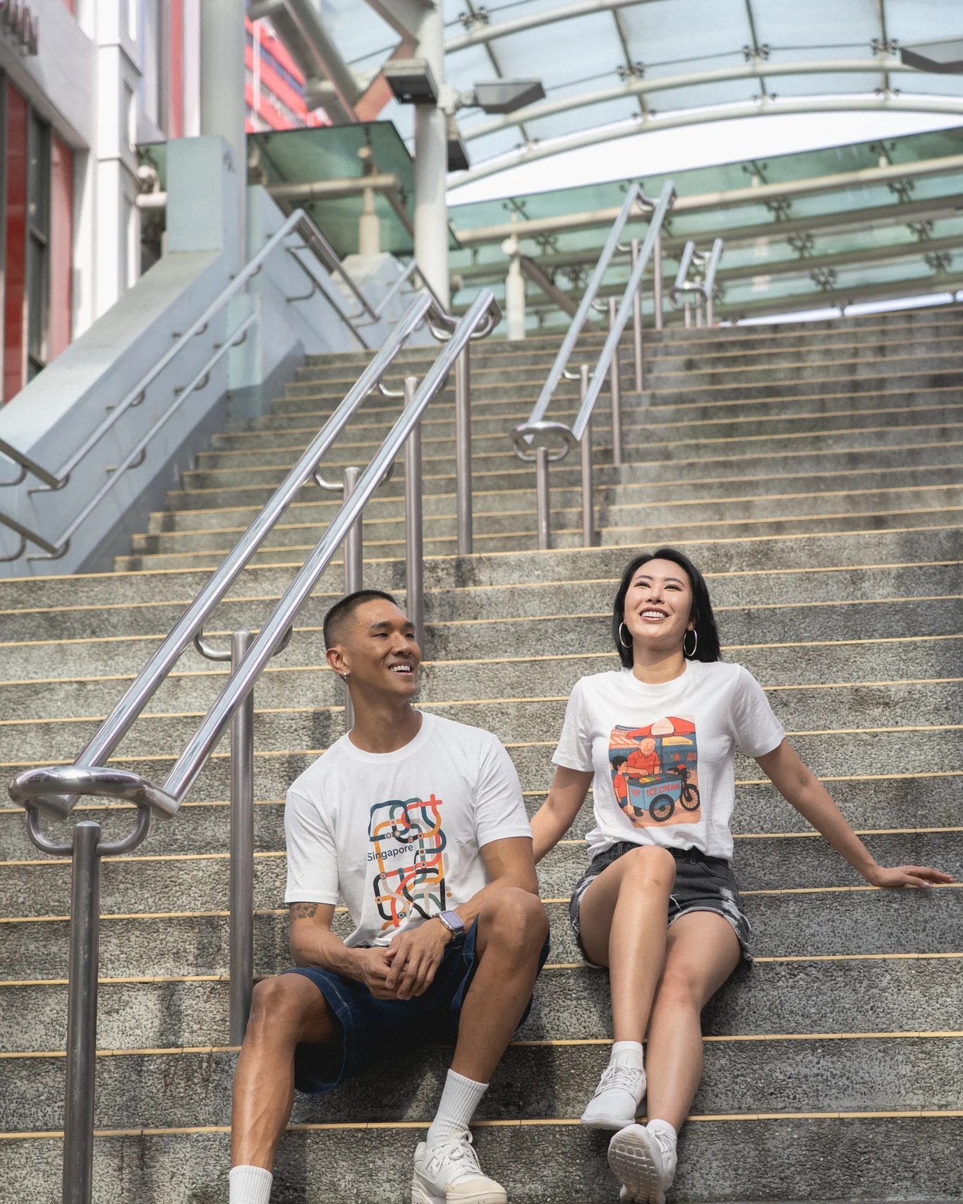 PHOTO PHACTORY | Little Red Dot T-Shirt | MRT Map Tee