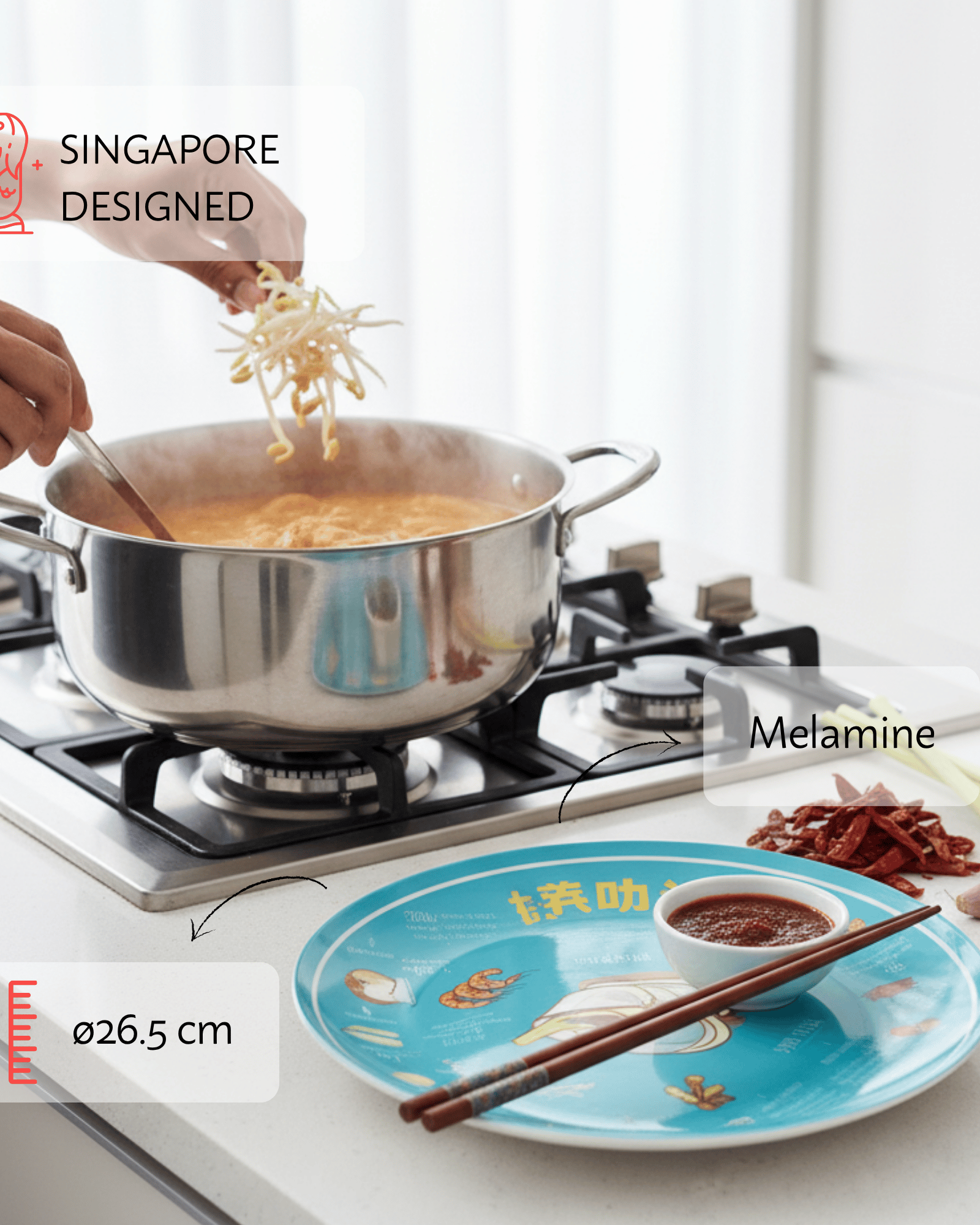 NOM | Recipe Plate (Nyoya Laksa)