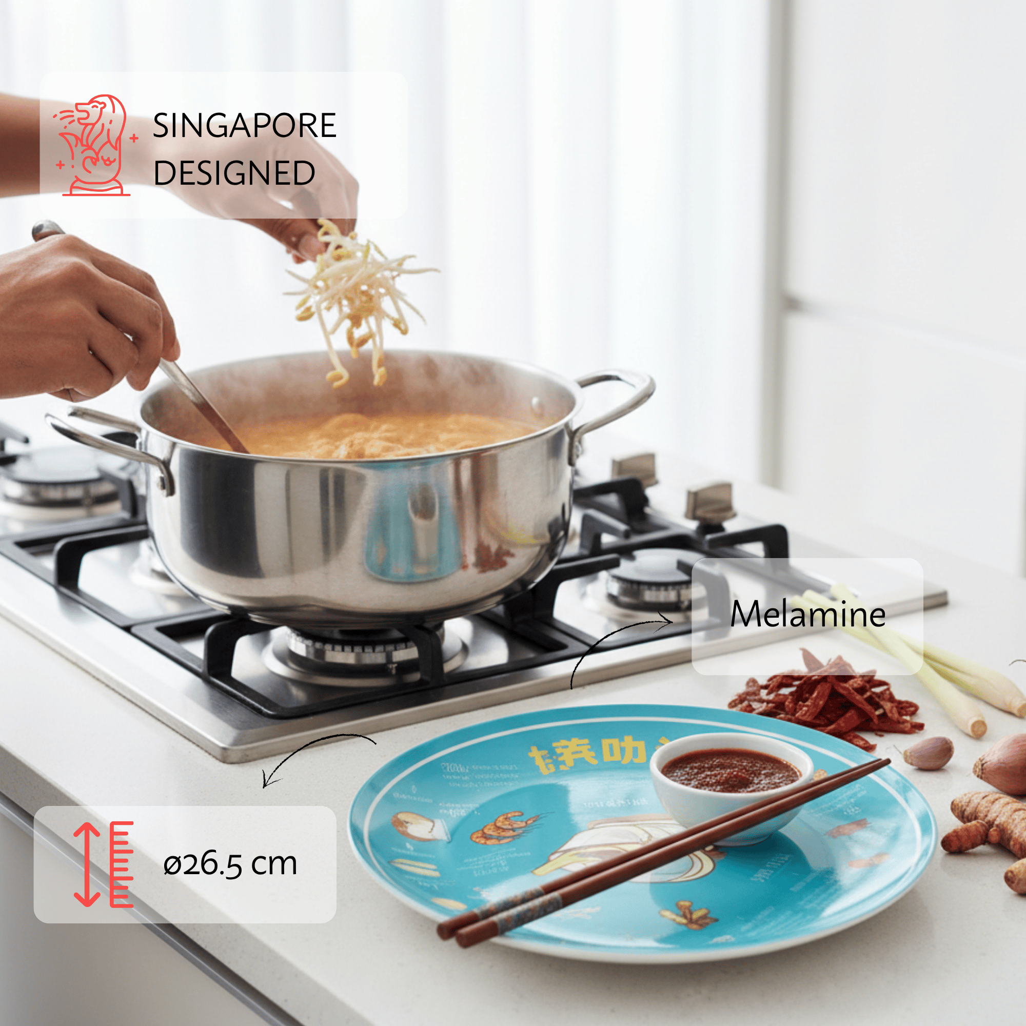 NOM | Recipe Plate (Nyoya Laksa)