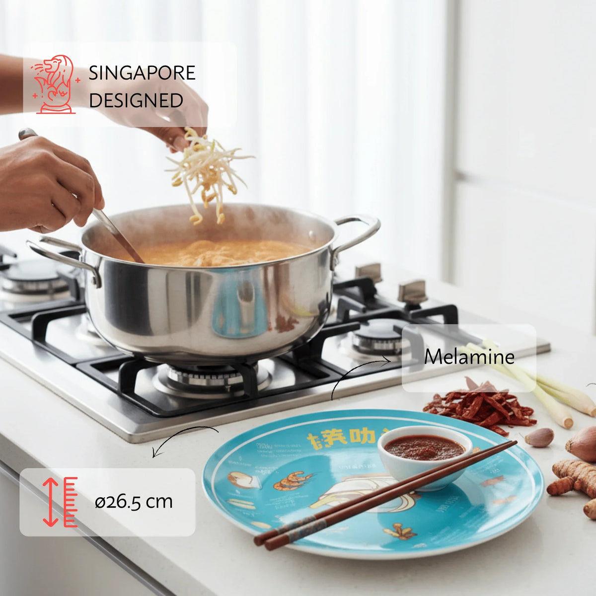NOM | Recipe Plate (Nyoya Laksa)