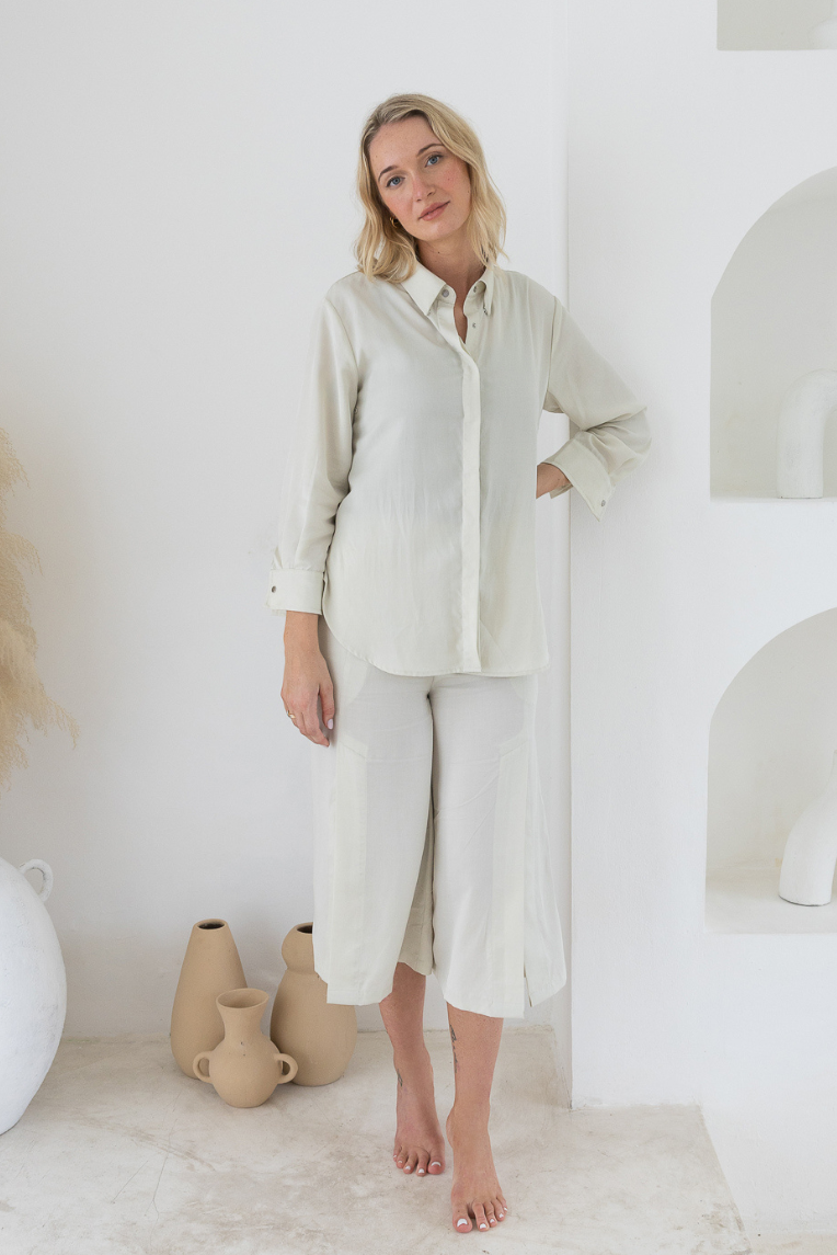 OLIVE BASICS | Delilah All-Occasion TENCEL™ Shirt
