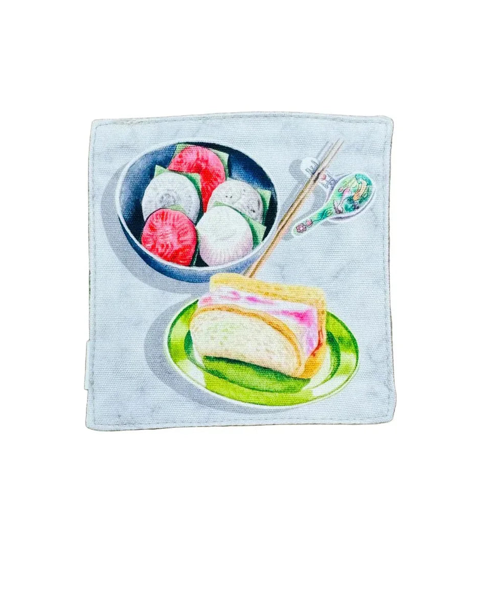 SINGLAPA | Singapore Snacks Coaster