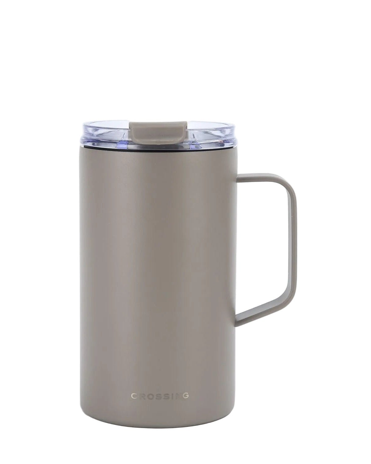 CROSSING | 500ml Neo V2 Insulated S/S Leakproof Lid Ceramic Mug W Handle And Silicone Base