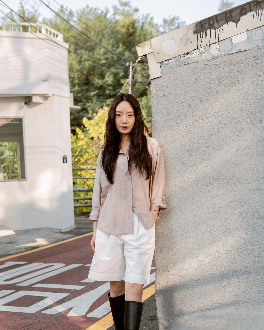 SAERO COLLECTIVE | Oreum Shirt V.2 | Farm Beige