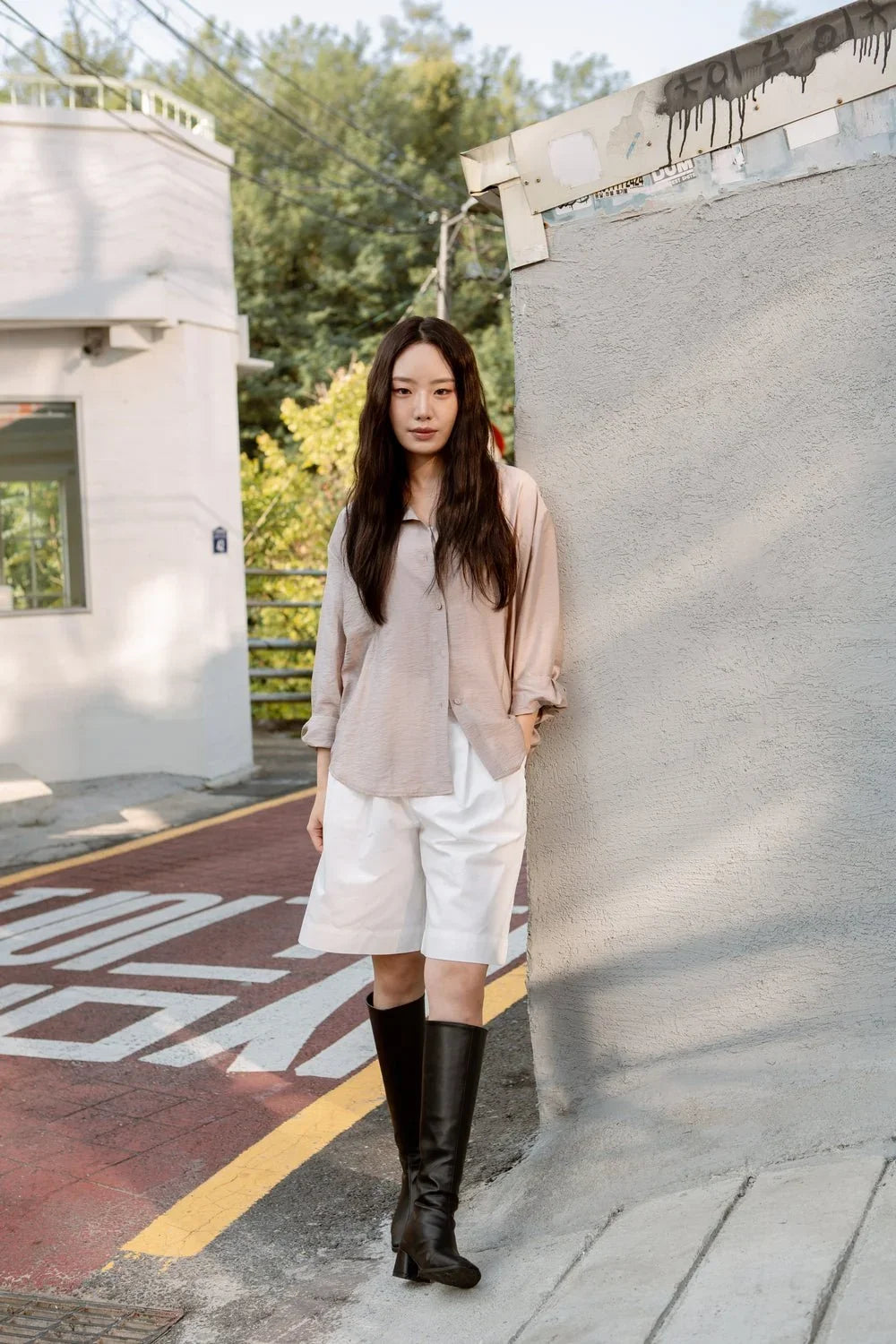 SAERO COLLECTIVE | Oreum Shirt V.2 | Farm Beige