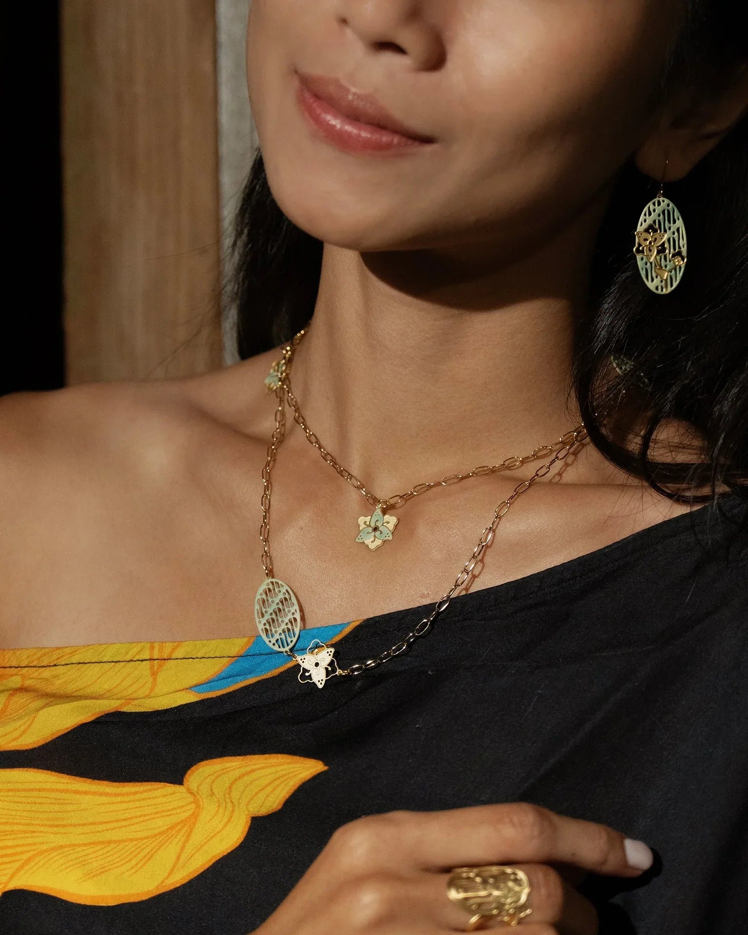 EMBRACE JEWELLERY | Parang Floral Necklace