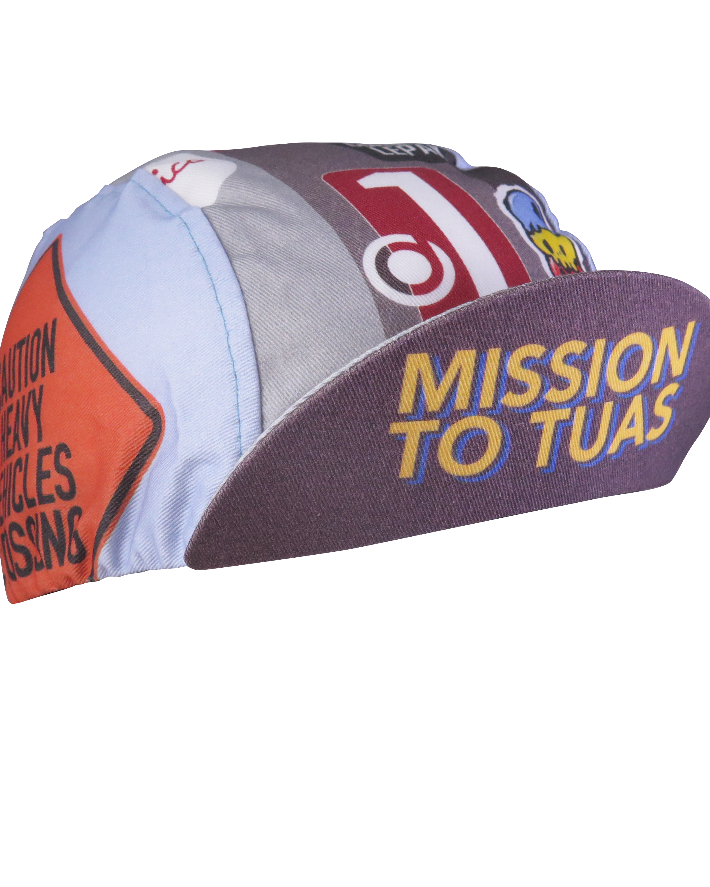 A DESIGN BY TAKACHYA | Cycling Cap - Mission to Tuas