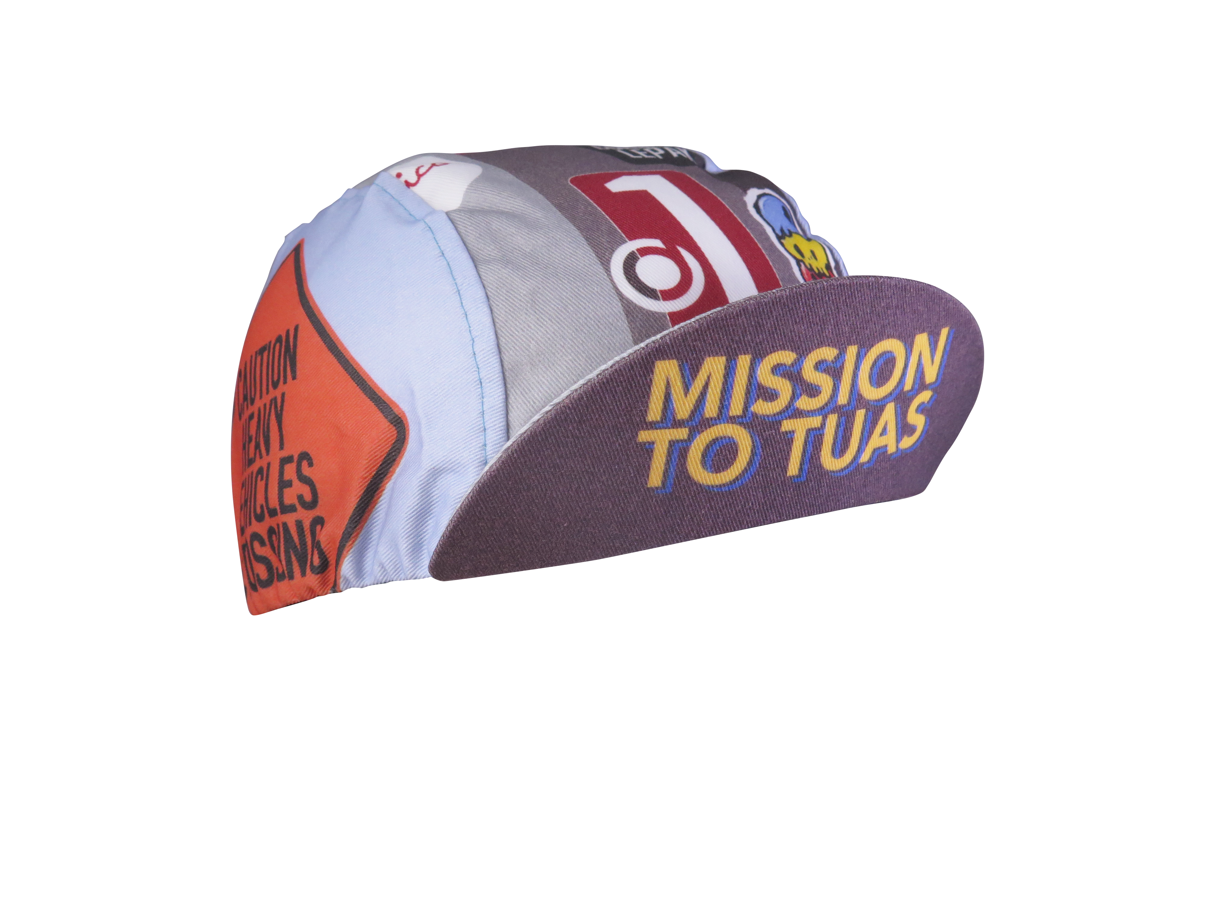 A DESIGN BY TAKACHYA | Cycling Cap - Mission to Tuas