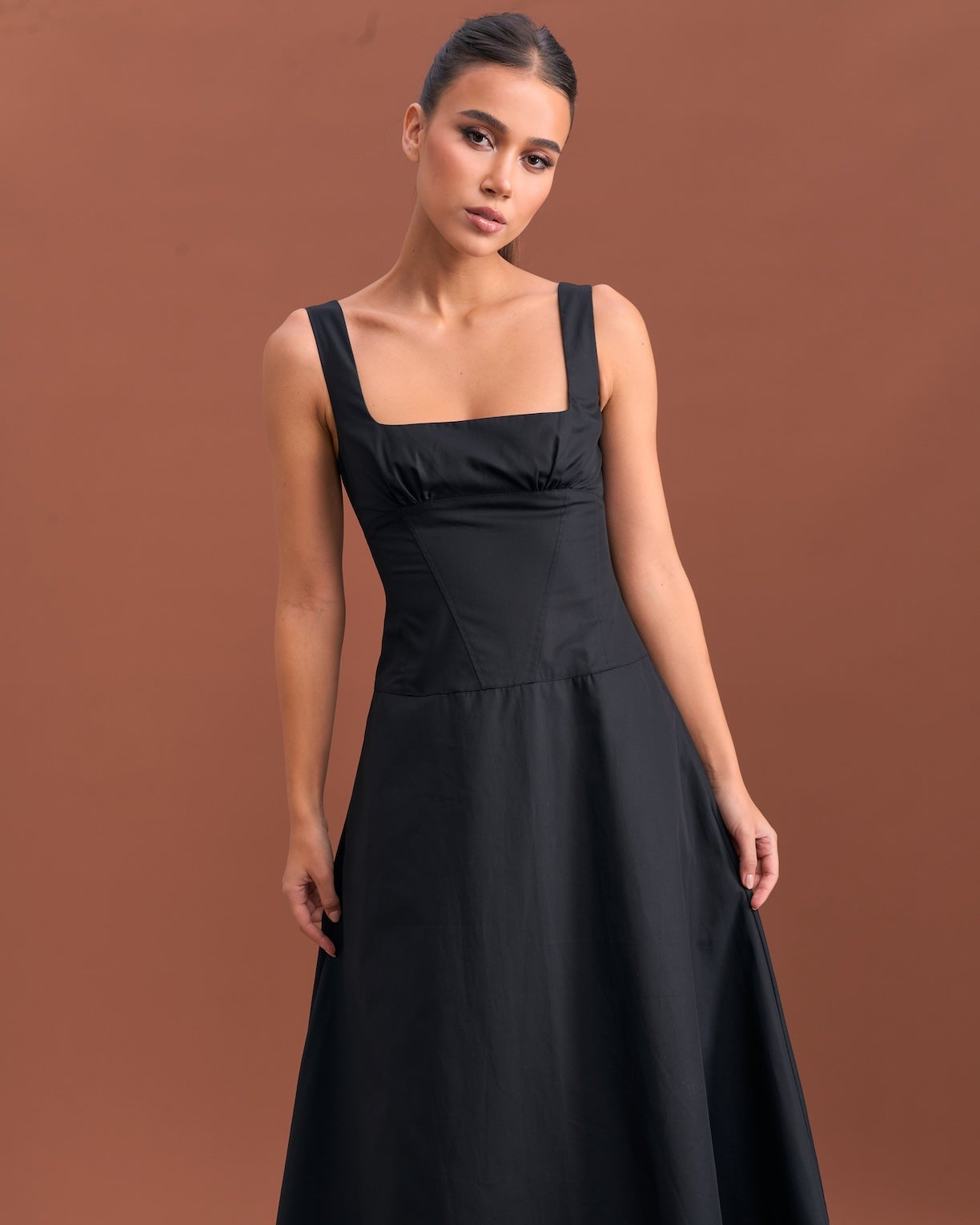 EMVY | Joyce Padded Dress - Black