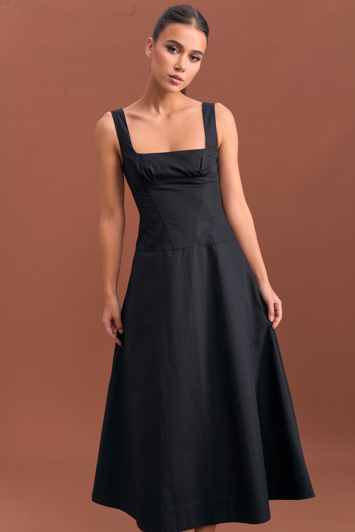 EMVY | Joyce Padded Dress - Black