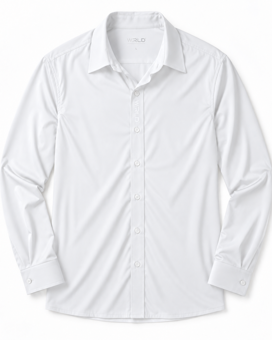 WRLD | PERFORMANCE L/S SHIRT | WHITE