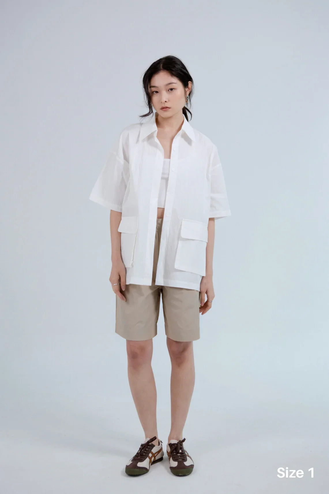 SAERO COLLECTIVE | Boho Overfit Shirt | White