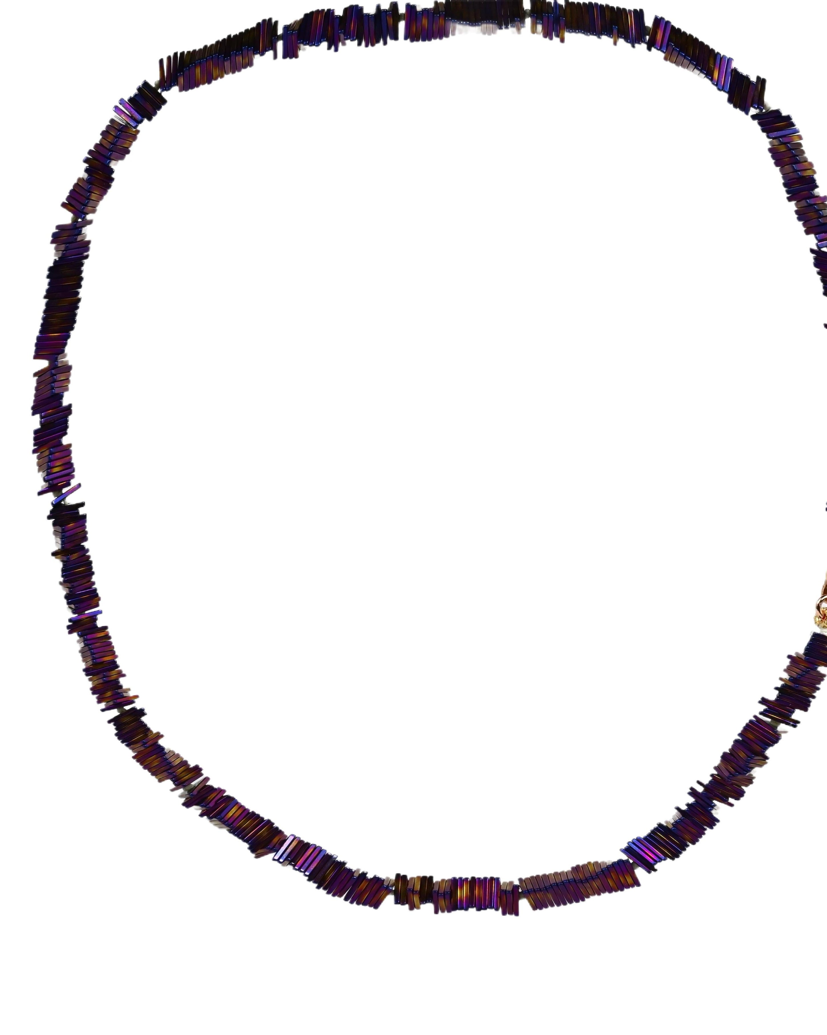 MARILYN TAN JEWELLERY | Kinetic Natural Hematite Gemstone Necklace