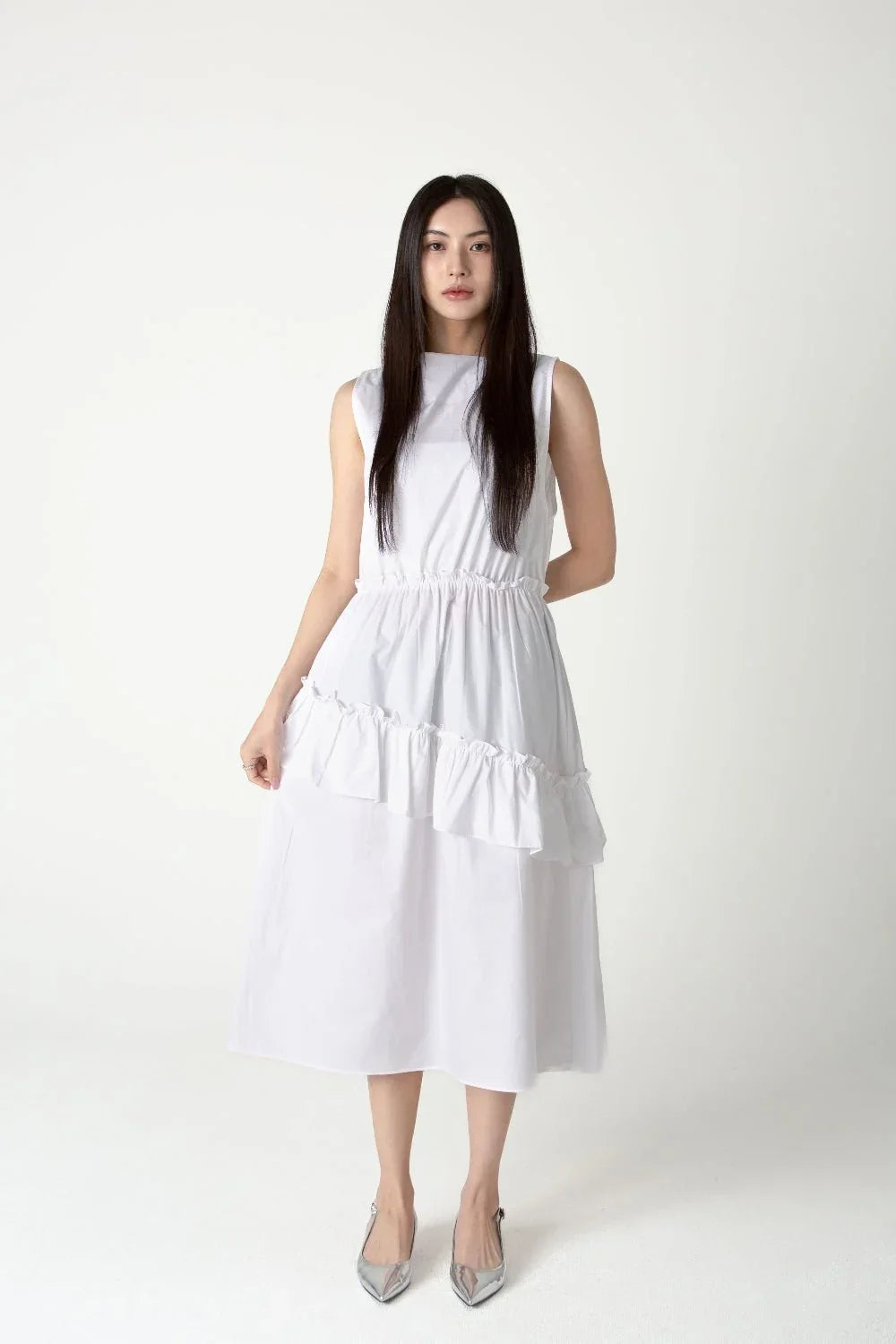 SAERO COLLECTIVE | Gureum Dress | White