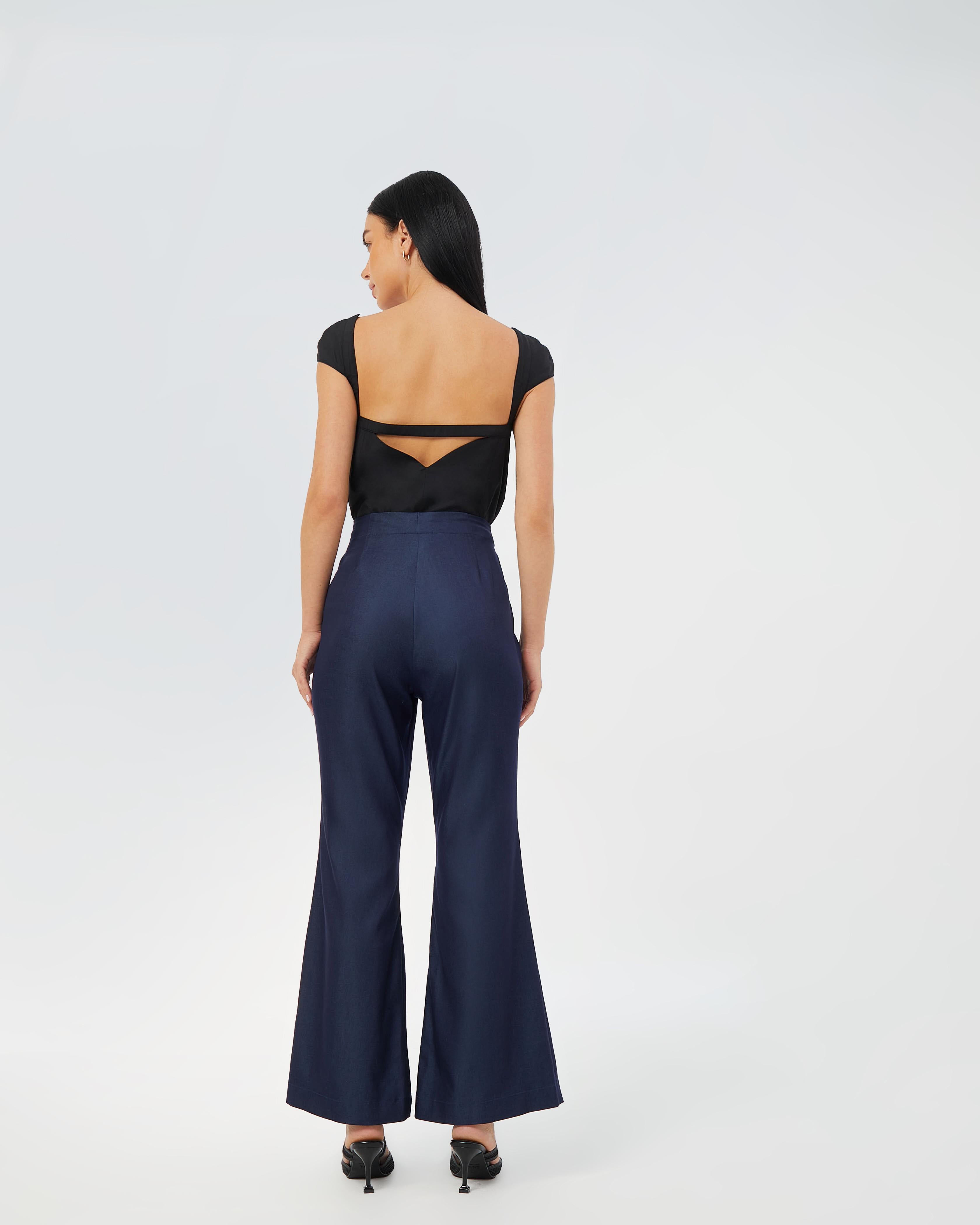 CAELI ECO LUXE | Flared Trousers