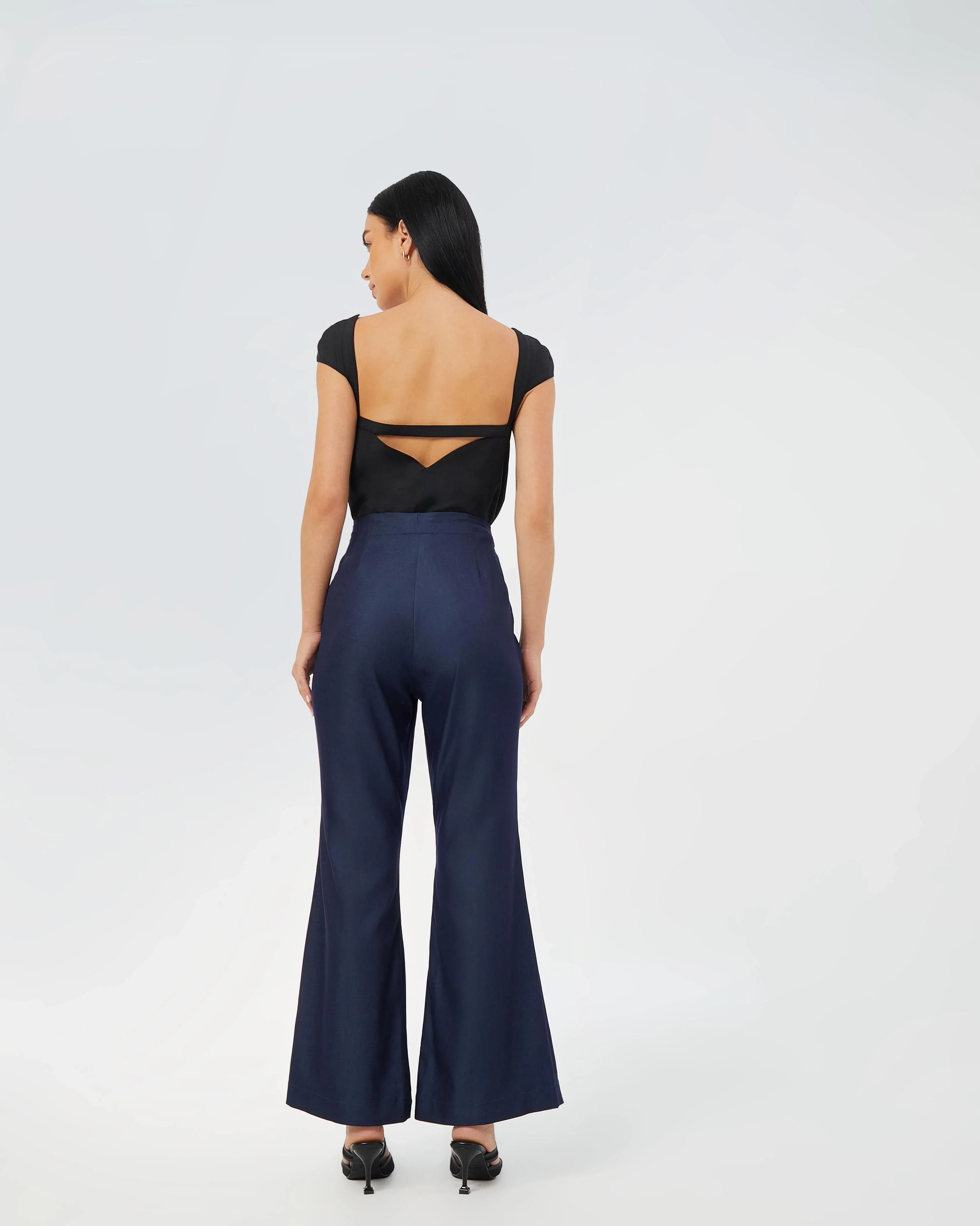 CAELI ECO LUXE | Flared Trousers