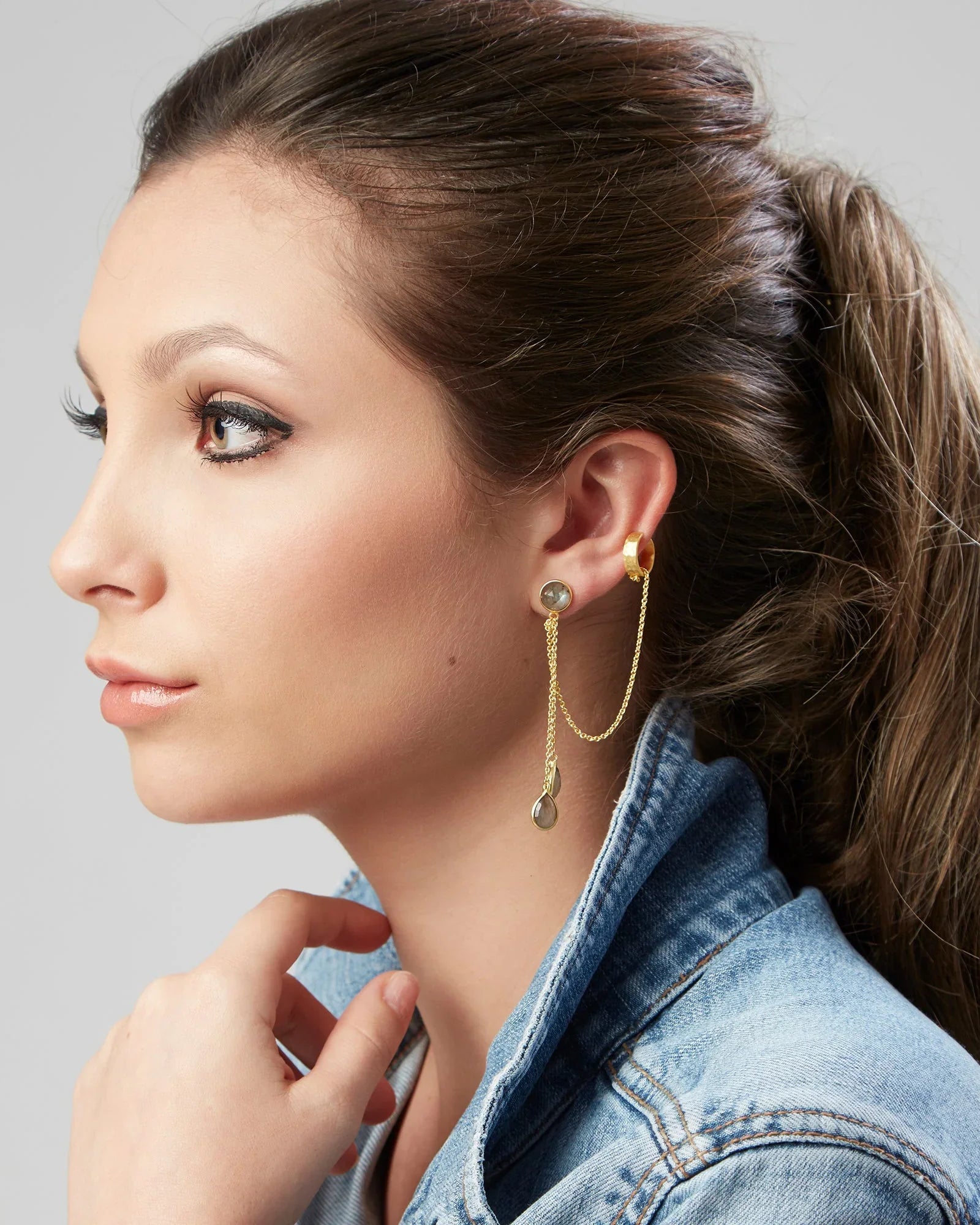 BOHEME BY VERO | Ibiza Earring With Ear Cuff