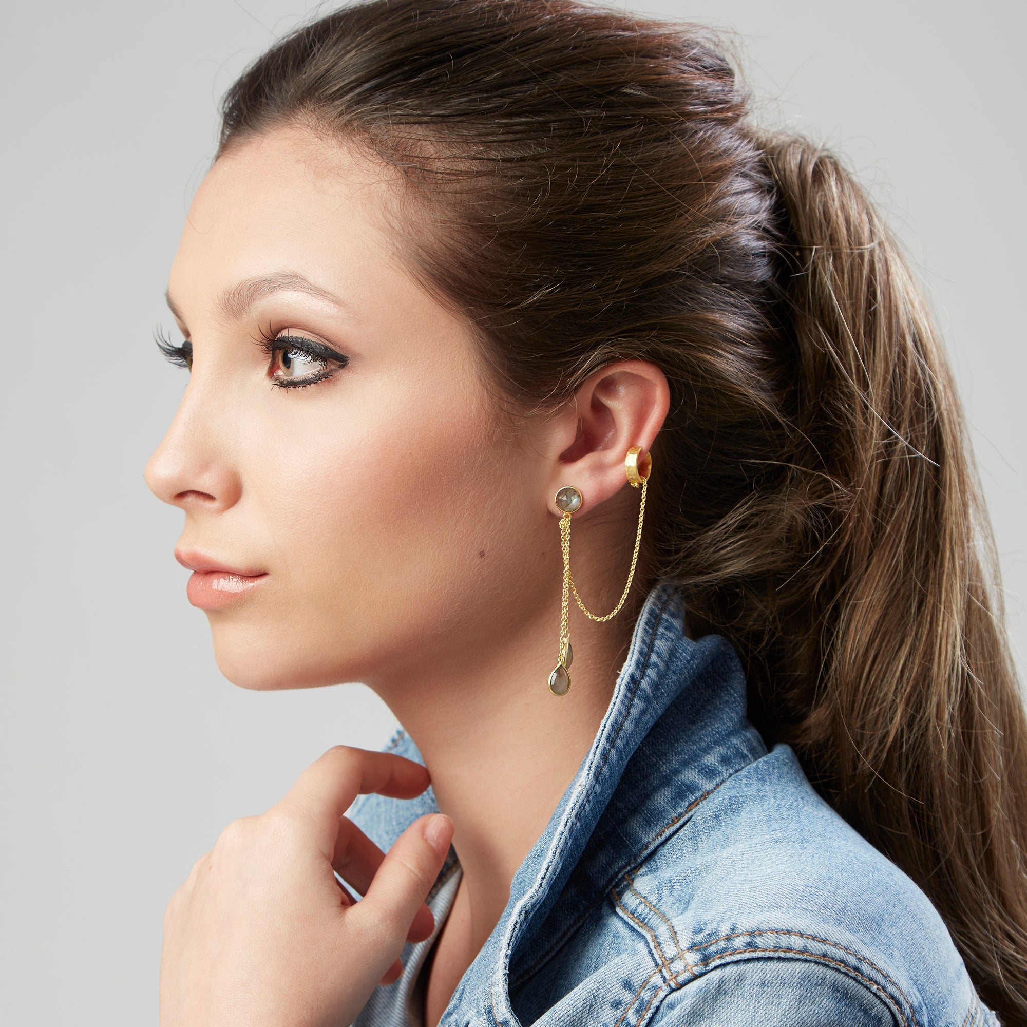 BOHEME BY VERO | Ibiza Earring With Ear Cuff