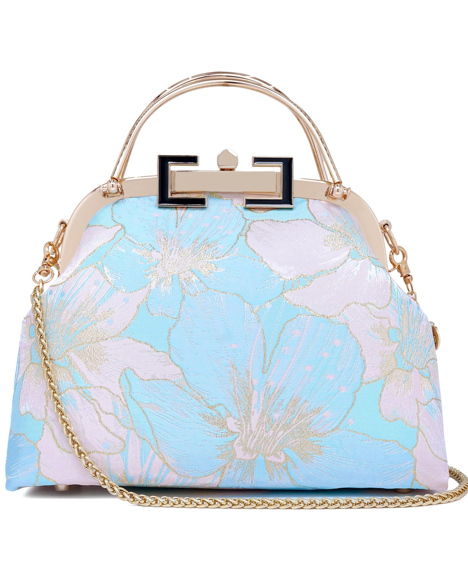 COCOONESE | Clasp Crossbody Bag - Gold Lily (LB)