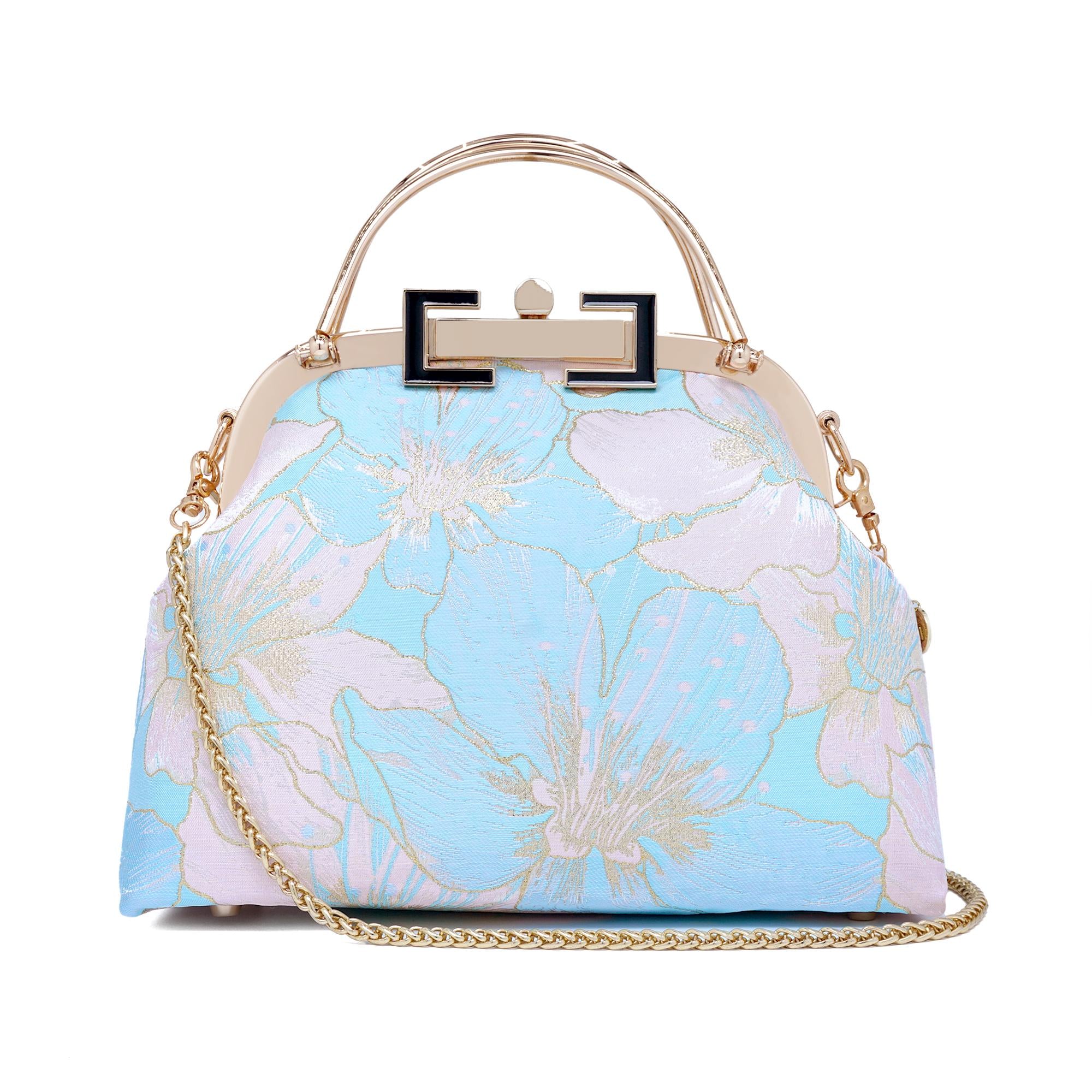 COCOONESE | Clasp Crossbody Bag - Gold Lily (LB)