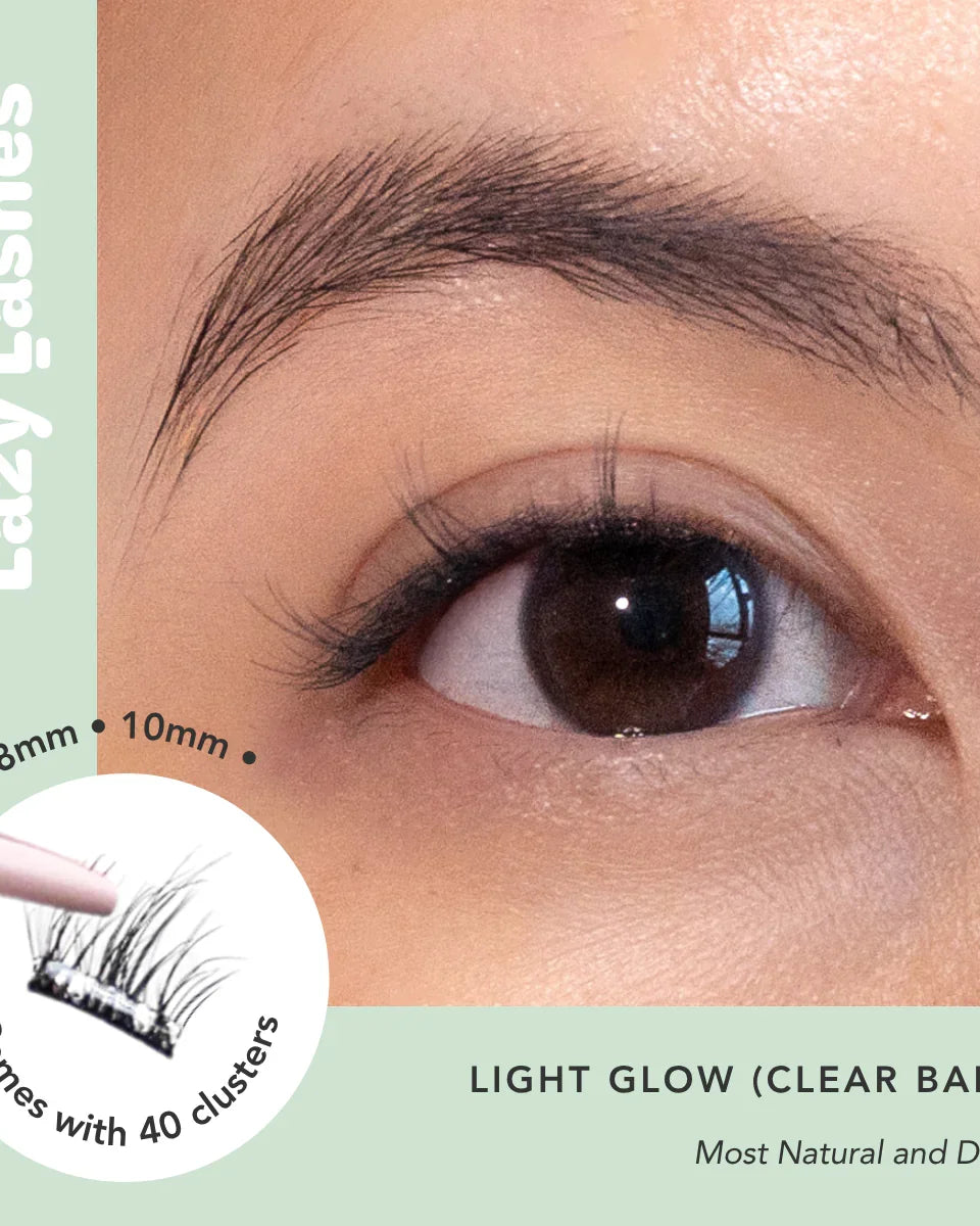 NODSPARK | Clear Band Everyday Light Glow Lazy Lashes