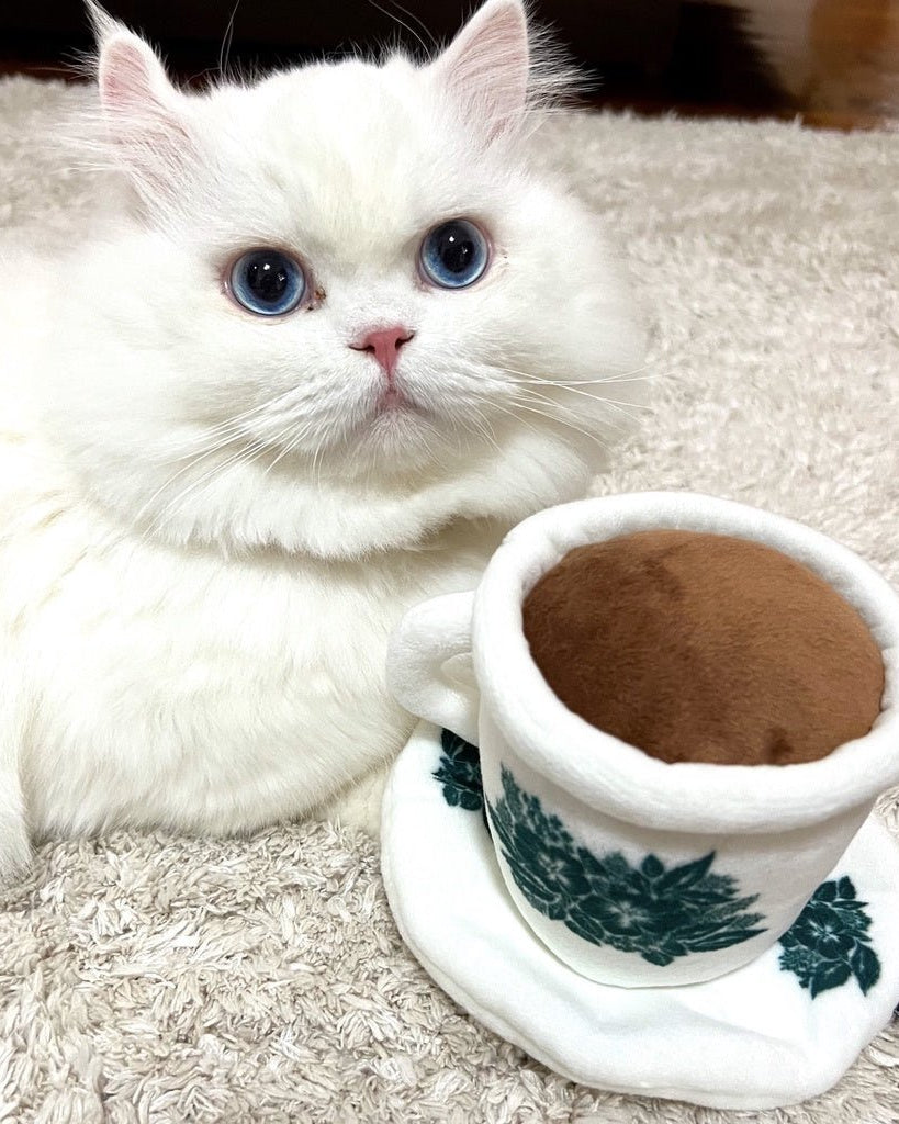 NOM | Waggle Kopi Cup Squeakie Chew Toy