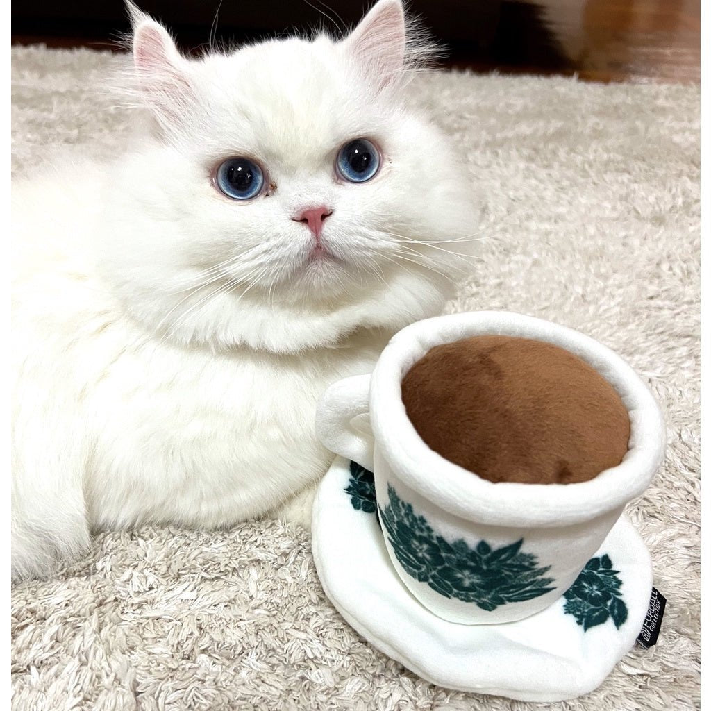 NOM | Waggle Kopi Cup Squeakie Chew Toy