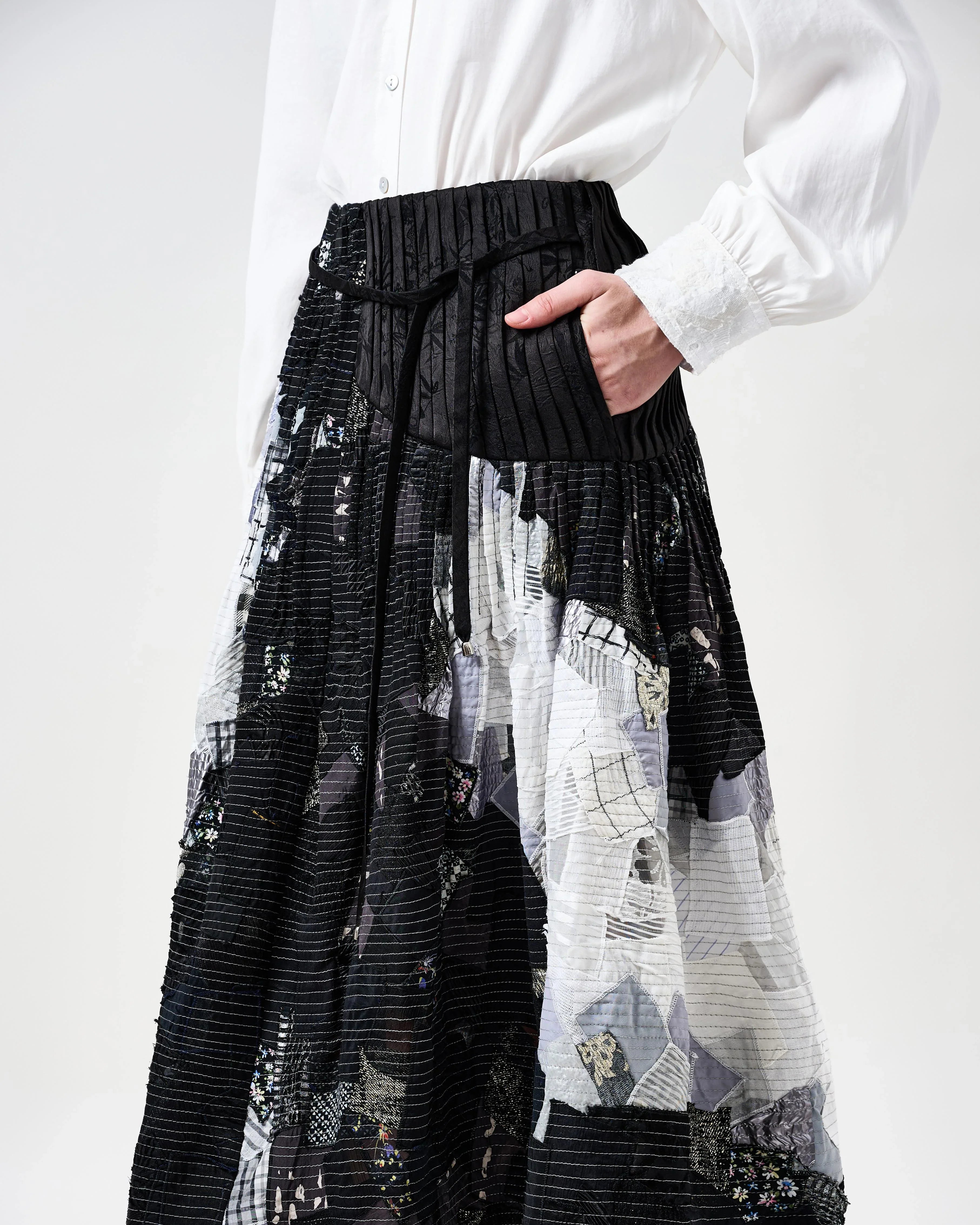KHAAR | March Flower Midi Skirt