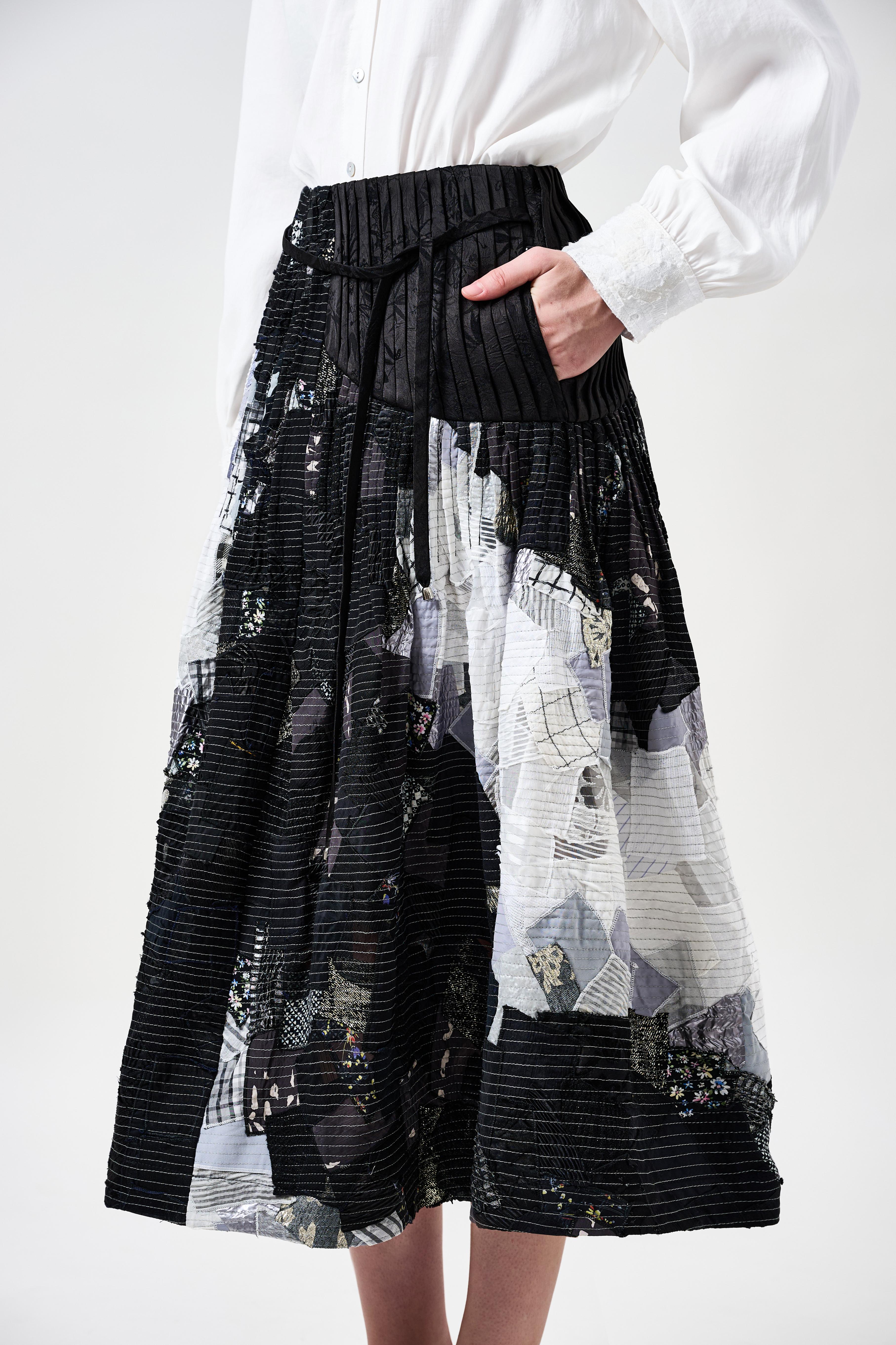 KHAAR | March Flower Midi Skirt