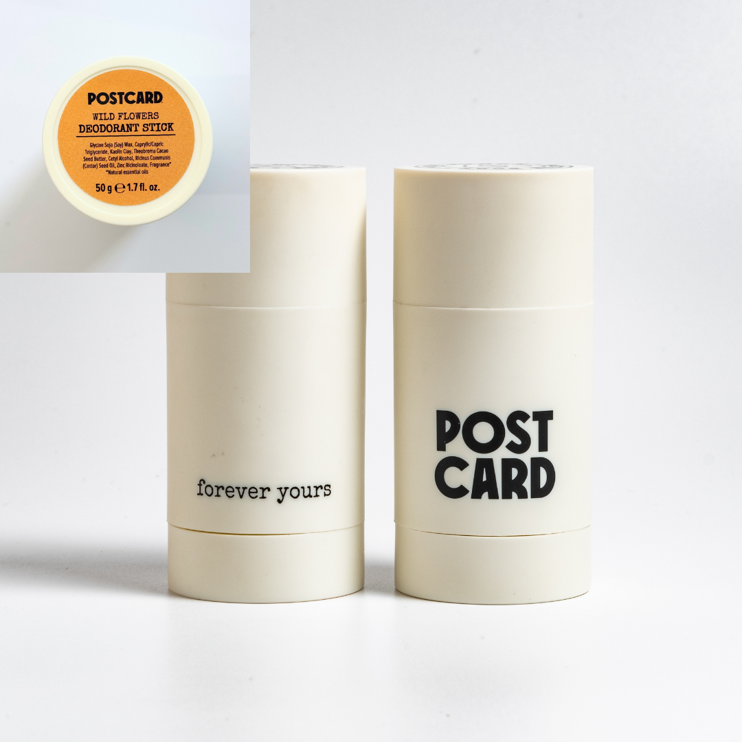 POSTCARD | Wild Flowers Deodorant 50g Stick And Case