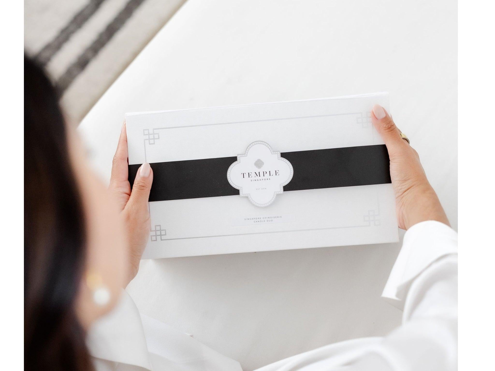 TEMPLE CANDLES | Chinoiserie Candle & Diffuser Gift Box