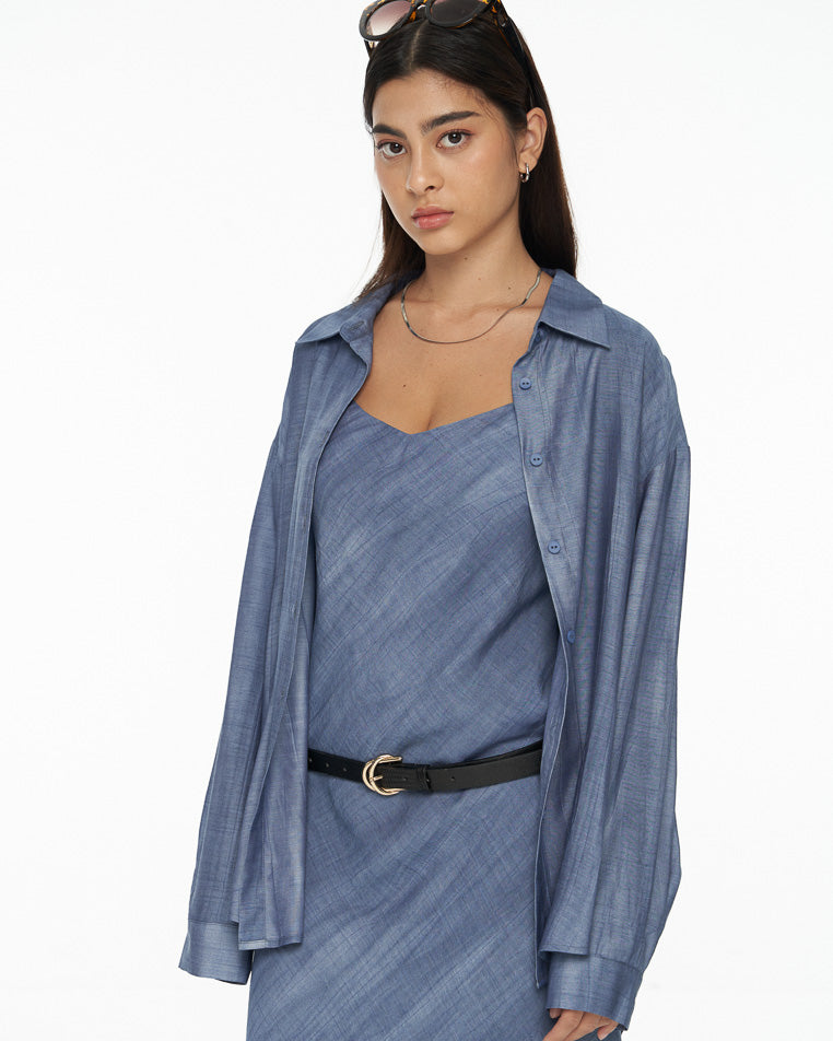 DRESSINGPAULA | Relaxed Long Sleeve Shirt