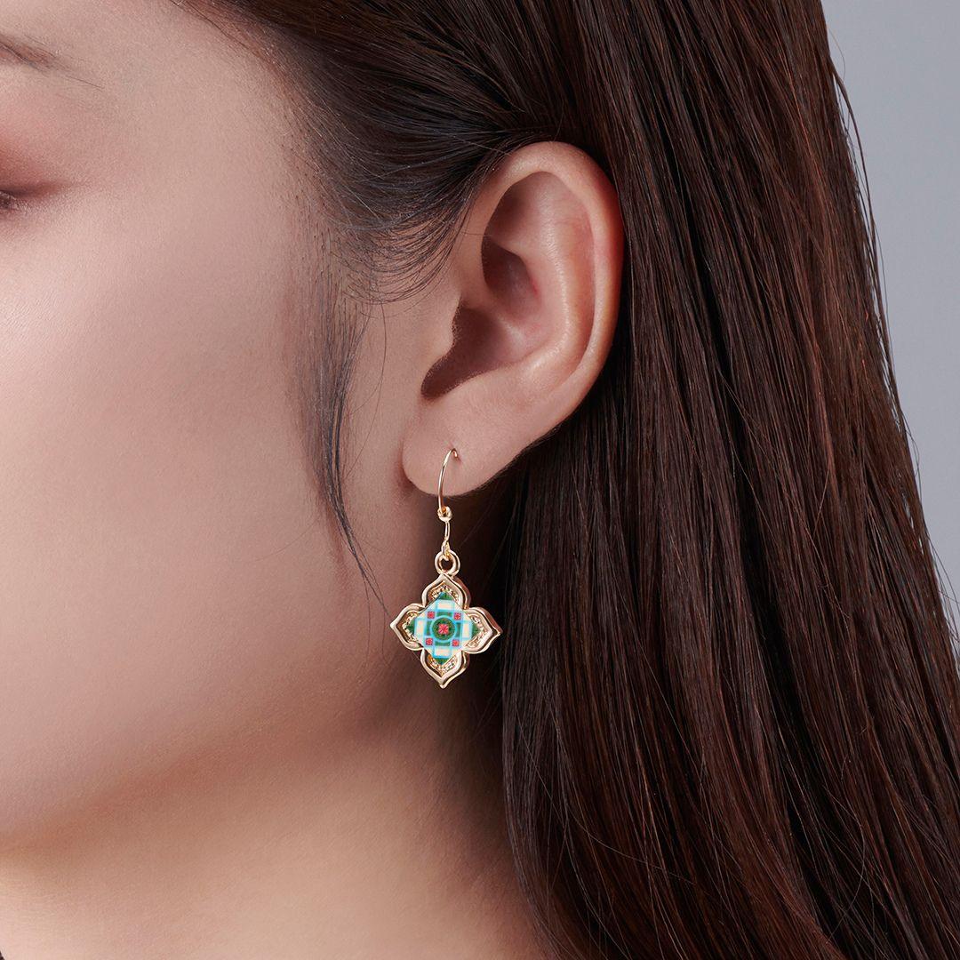 RARE BIRD COLLECTION | Emerald Hill Drop Earrings