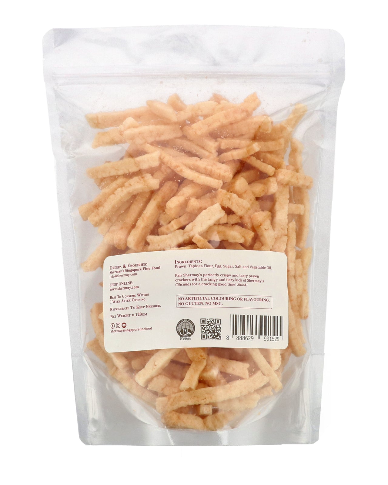 SHERMAY'S SINGAPORE FINE FOOD | Keropok Fries Packet