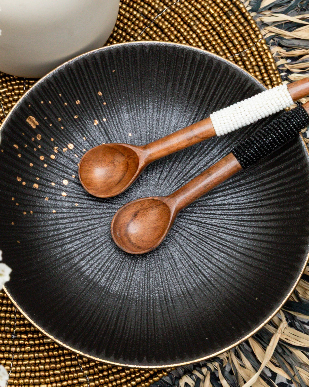 MEJA | The Beaded Dessert Spoon
