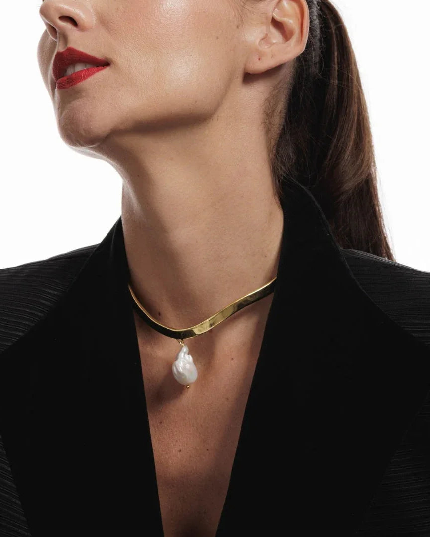 BOHEME BY VERO | Dune Choker Single Pearl