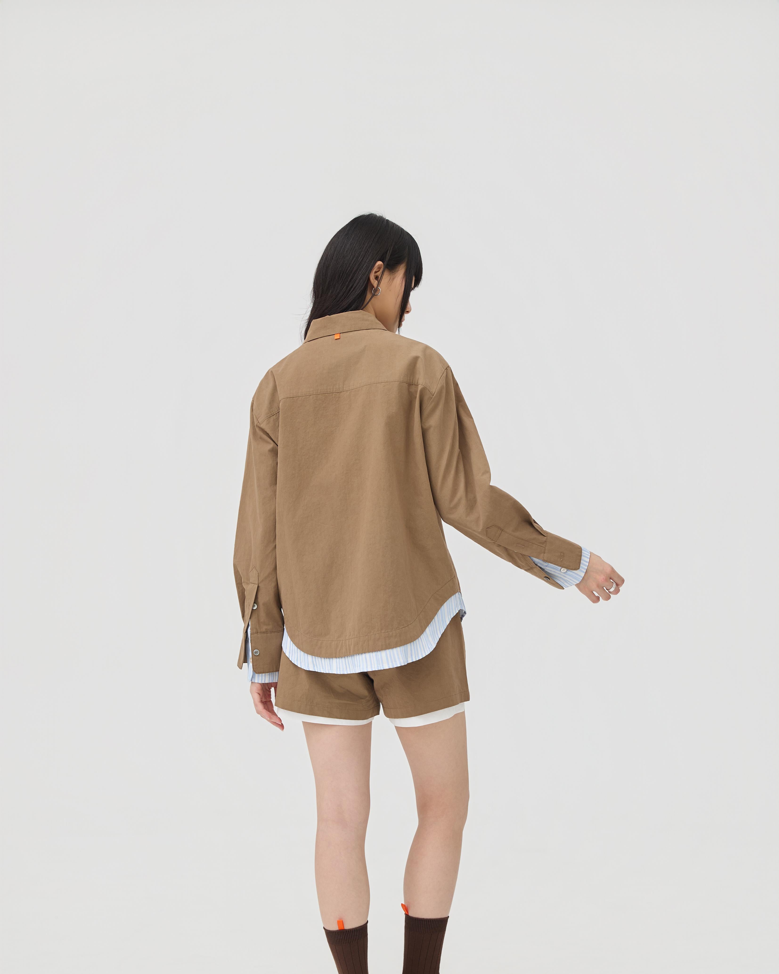 3EIGHTH | Kasane Shirt In Sandstone