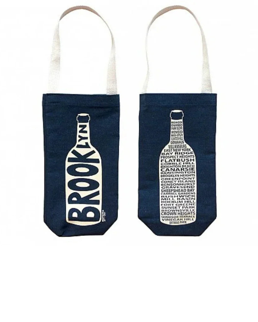 BROOKLYN MADE | Denim Wine Tote