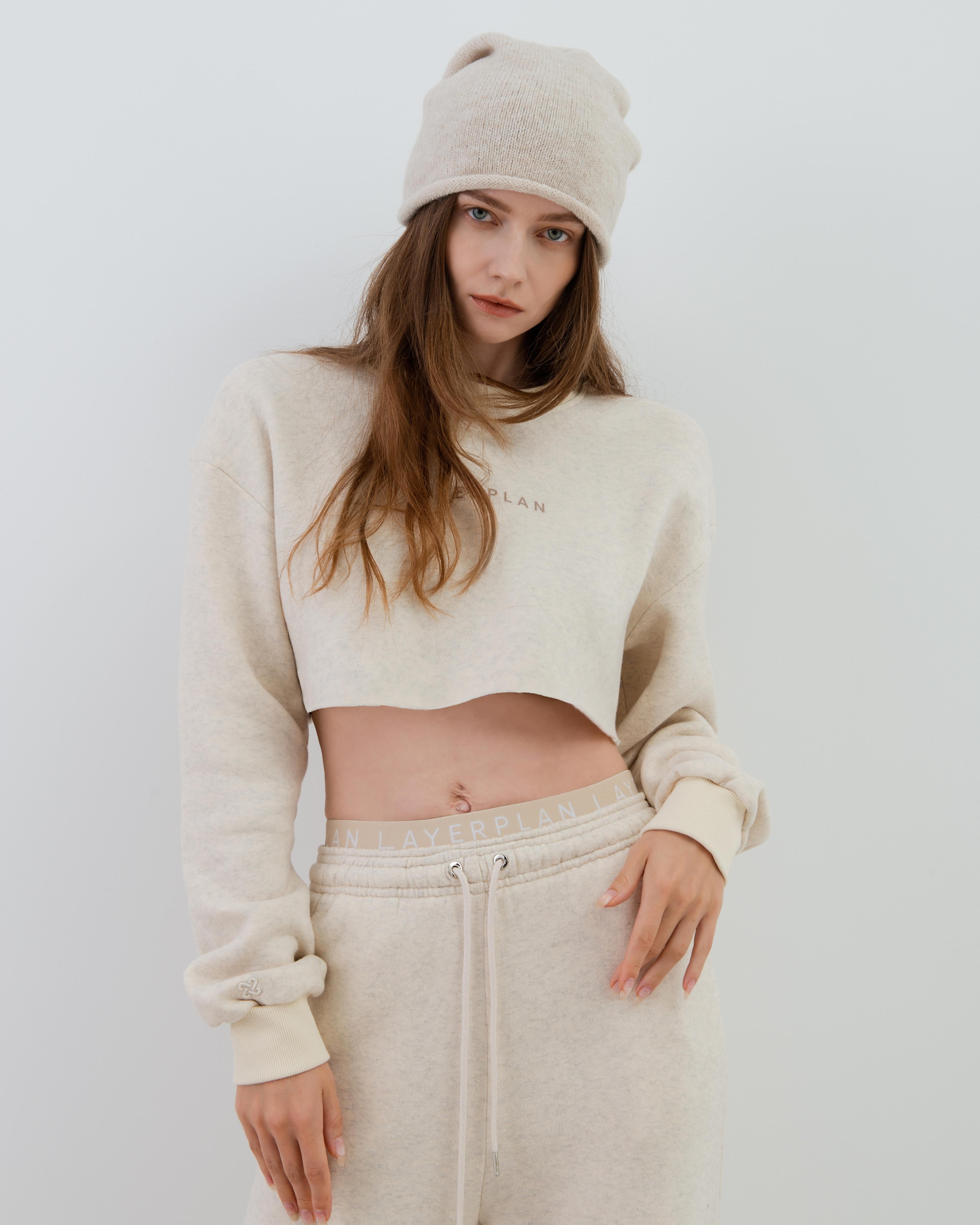 LAYERPLAN | LP Wideleg Logo Sweater Set