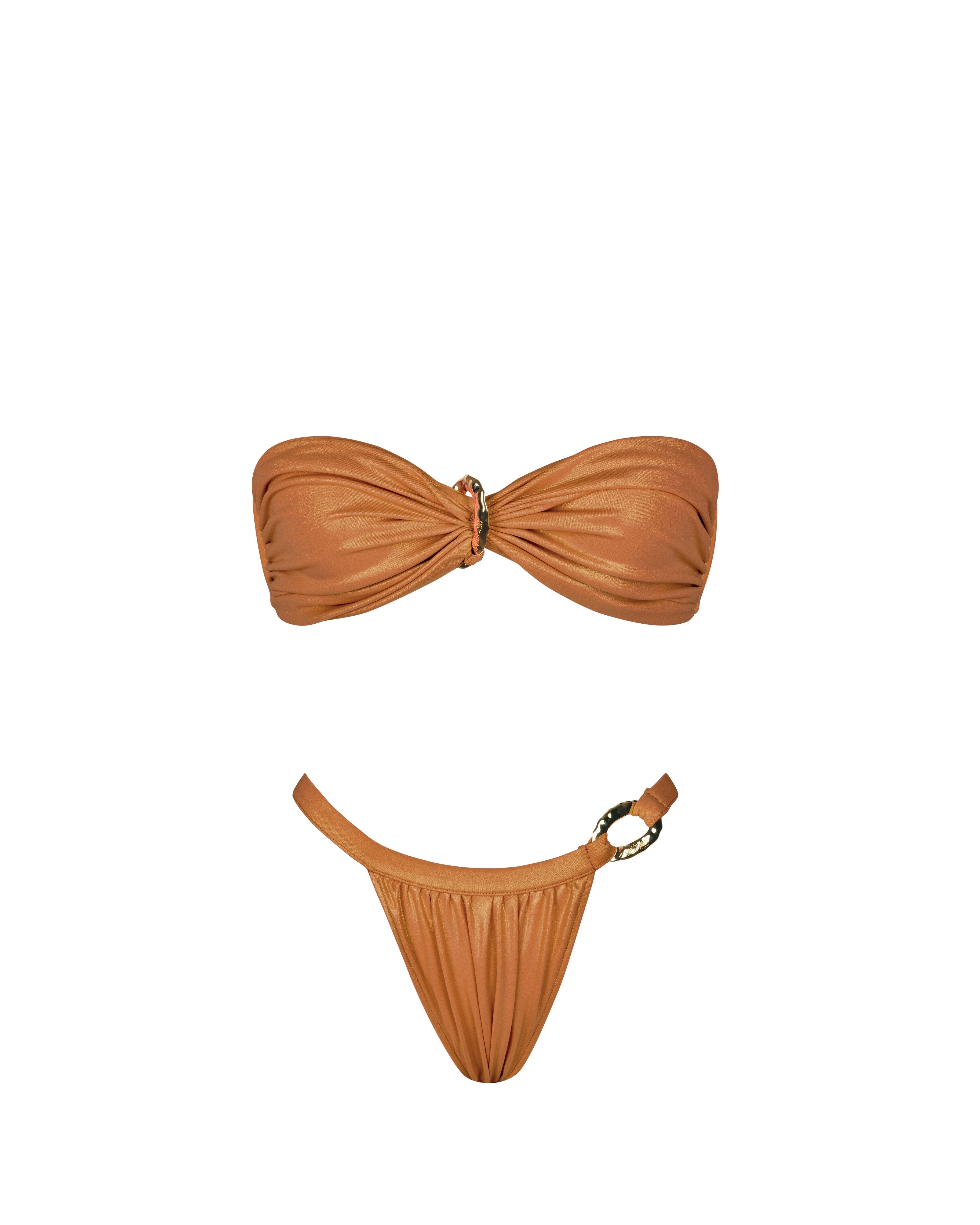AANOUKIS | Sirena Wet Brown 2P